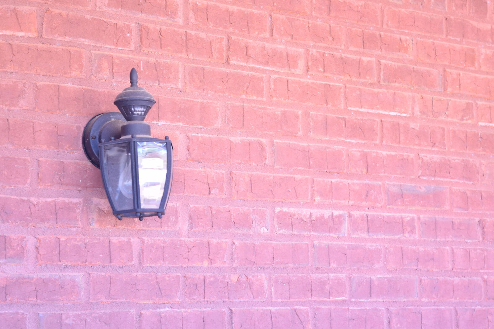 Nikon D3300 sample photo. Brick, light, outside, red photography