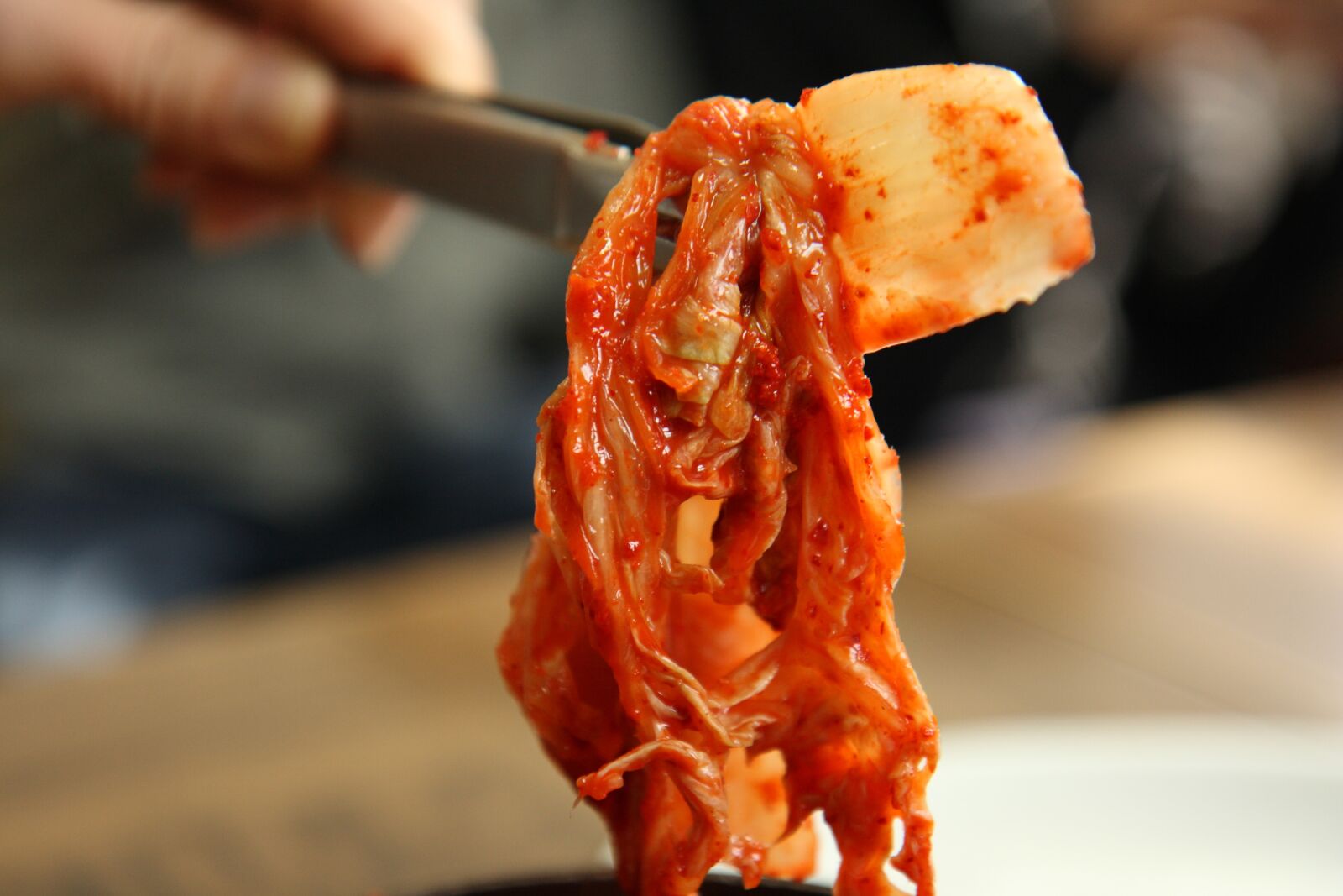Canon EOS 400D (EOS Digital Rebel XTi / EOS Kiss Digital X) sample photo. Kimchi, baechu kimchi, korean photography