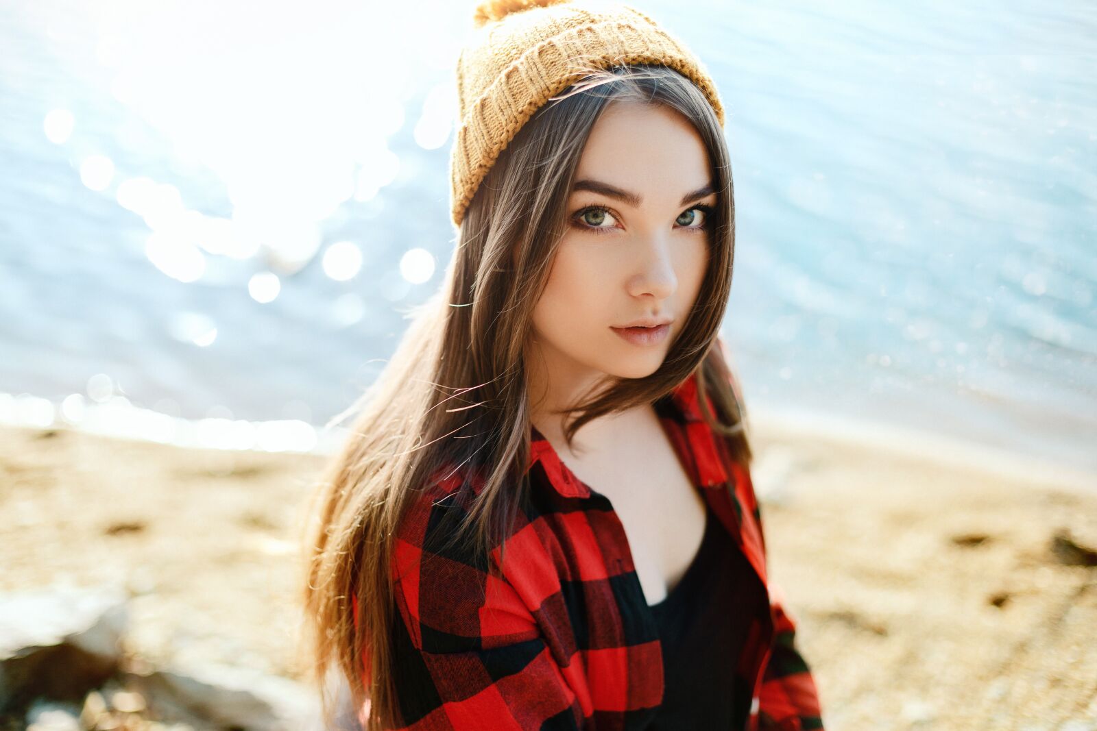 Canon EF 50mm F1.4 USM sample photo. Girl, autumn, sunny day photography