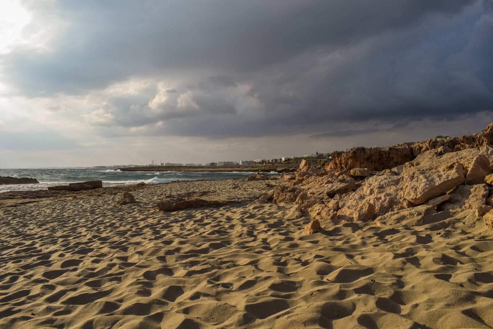Nikon D3300 sample photo. Beach, sand, sky photography