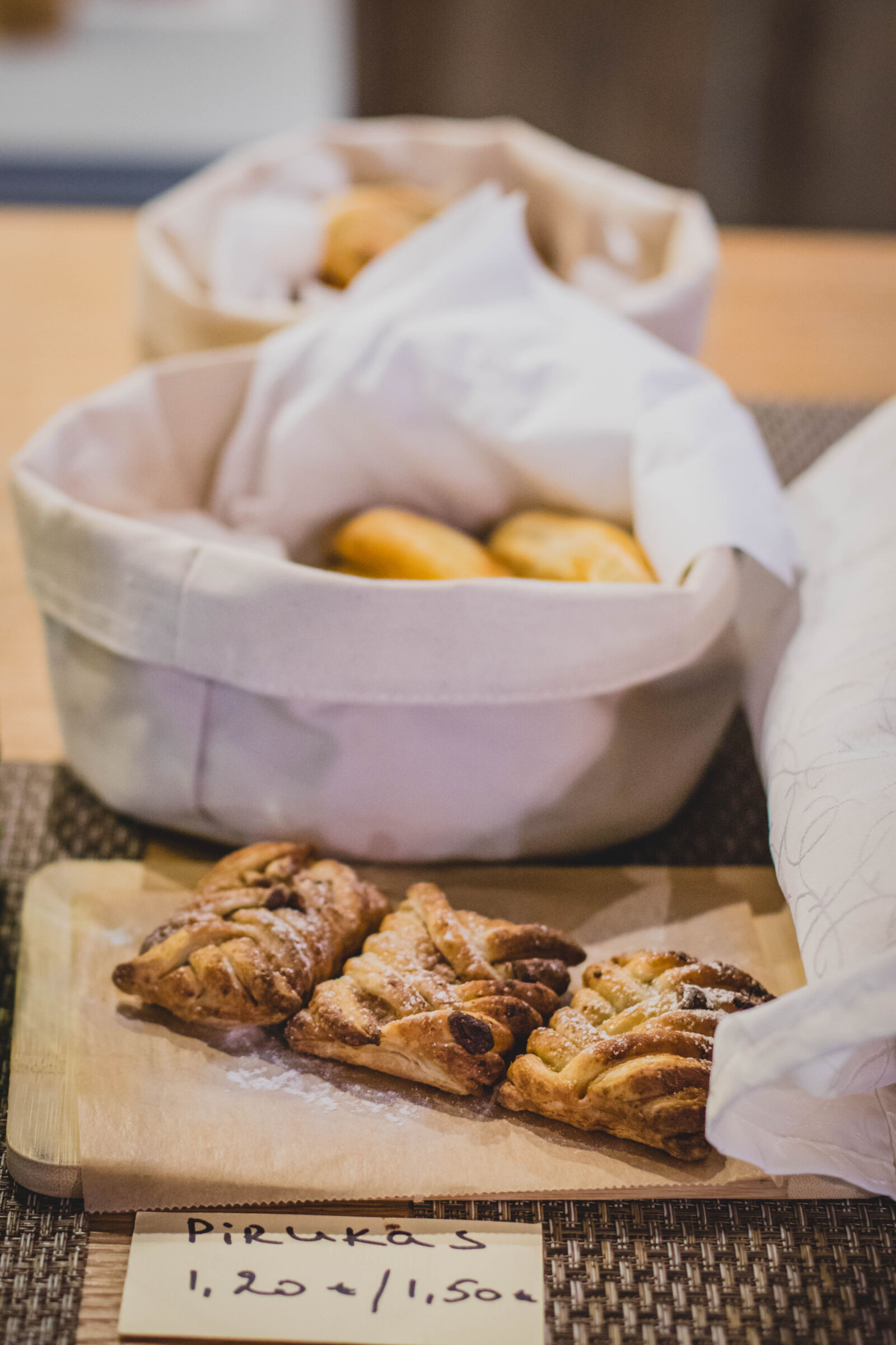 Canon EOS 80D sample photo. Pastries, on, basket photography