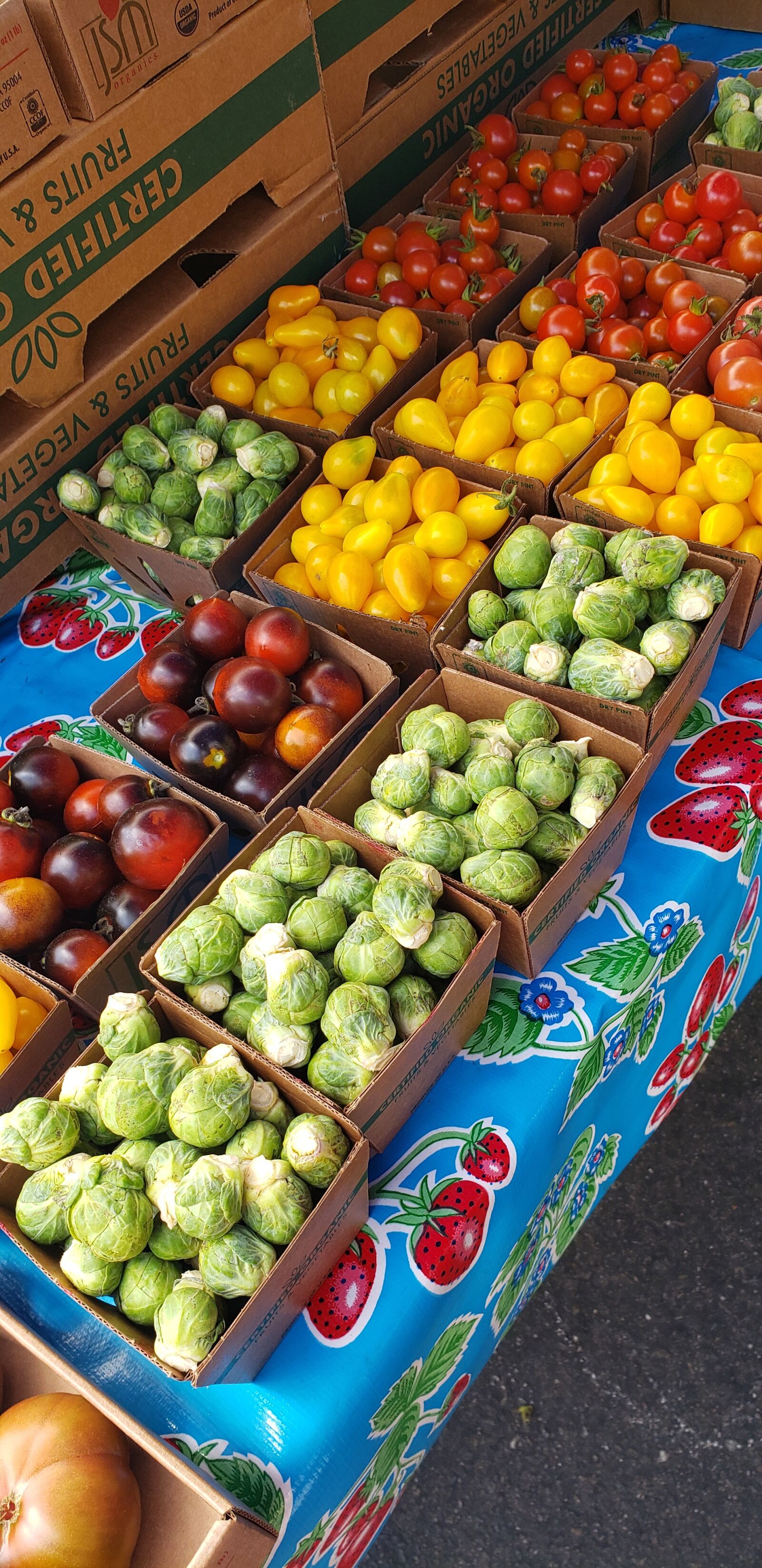 Samsung Galaxy S9 sample photo. Farmers market, fruits, fruit photography