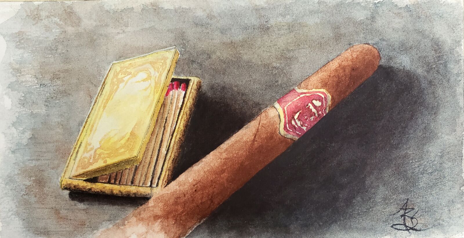 Samsung Galaxy Note9 sample photo. Cigar, matches, smoke photography