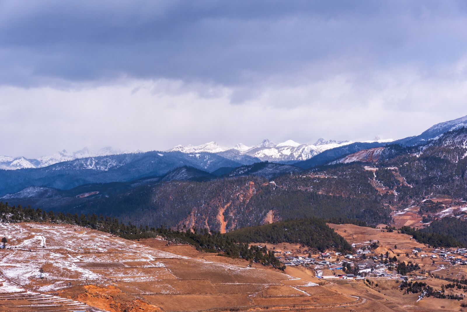 Nikon D750 sample photo. In yunnan province, mountain photography
