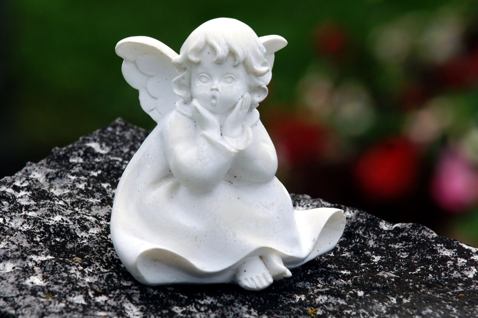 Sony Alpha DSLR-A700 sample photo. Angel, angel face, decoration photography