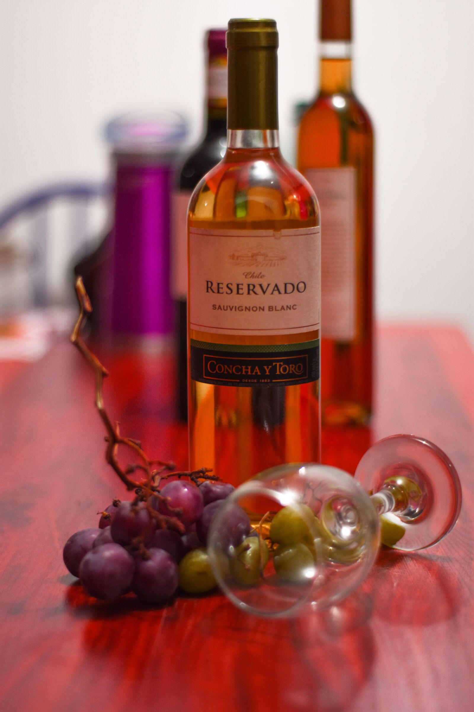 Nikon D3400 sample photo. Wine, cup, grapes photography