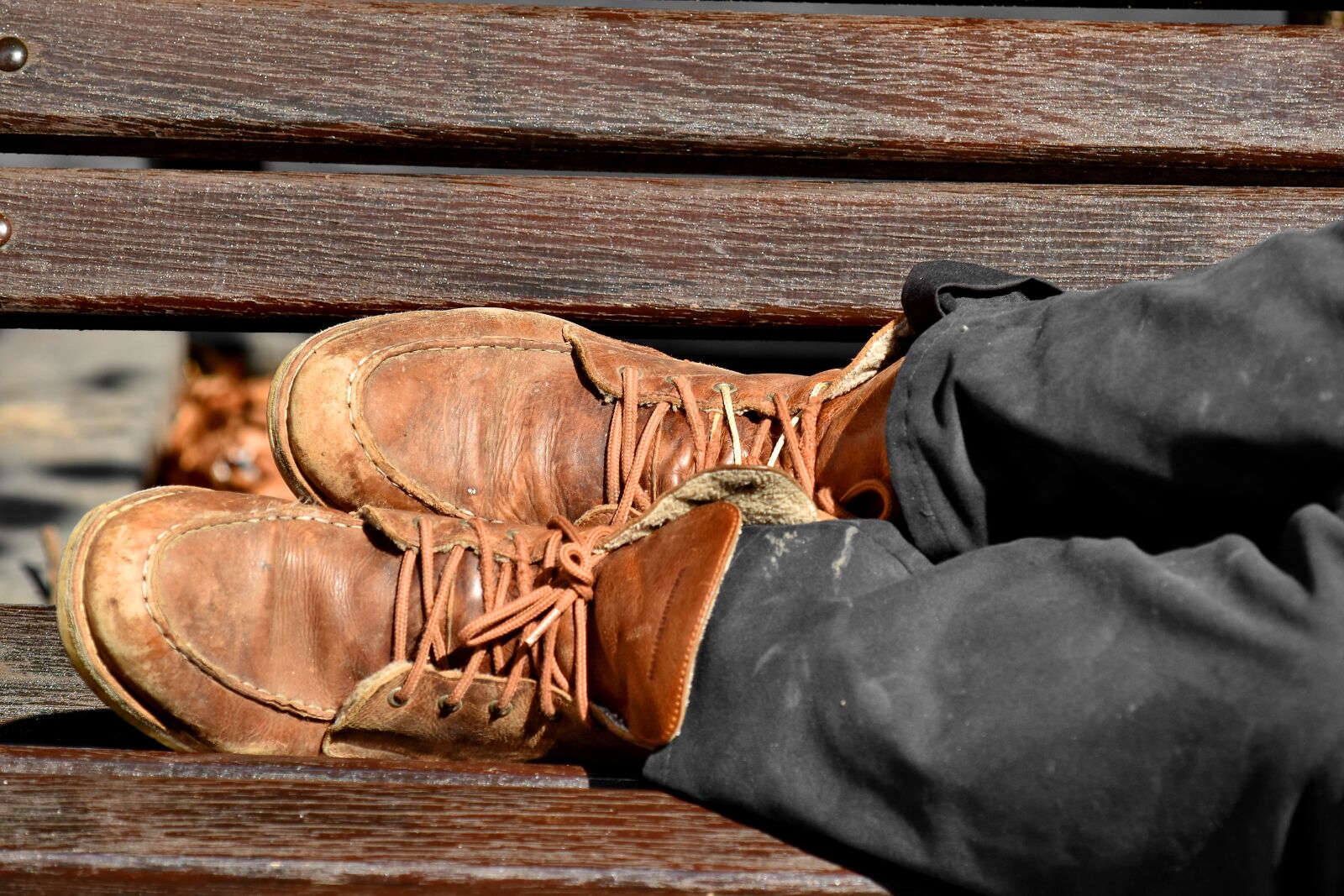 Nikon D5500 sample photo. Horizontal, old fashioned, shoelace photography