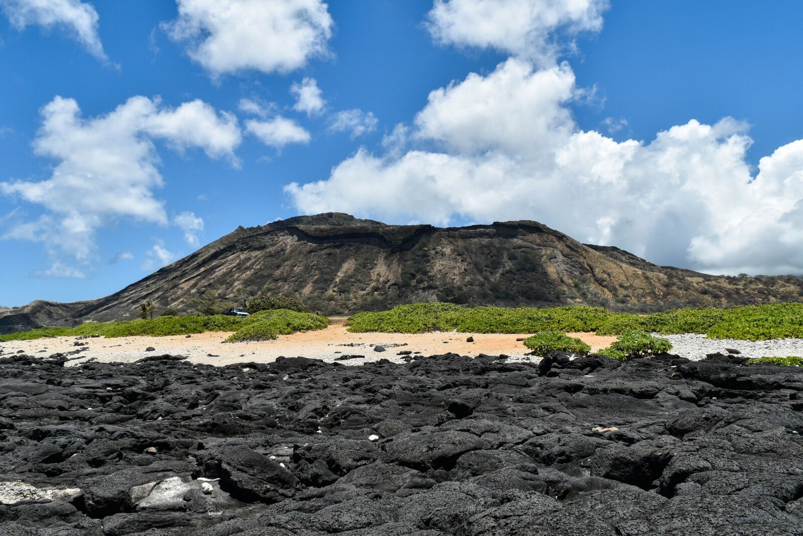 Nikon D5500 sample photo. Lava, beach, volcano photography