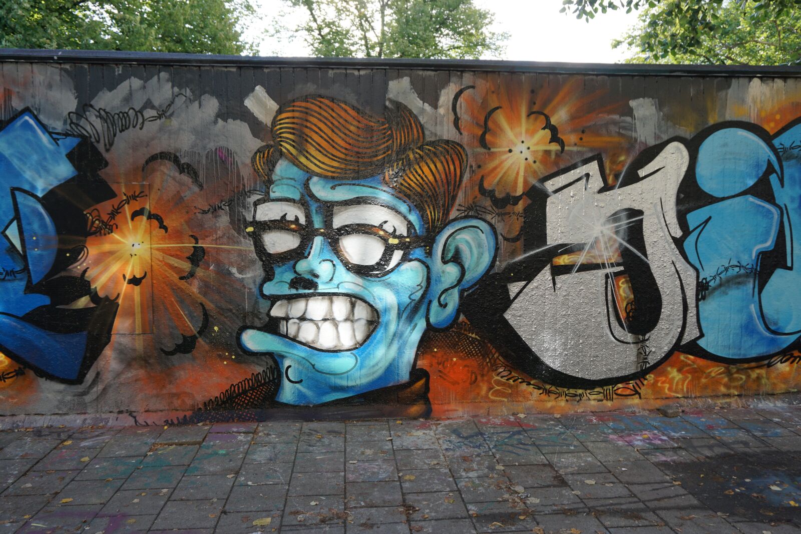 Sony a6000 sample photo. Malm , graffiti, the photography