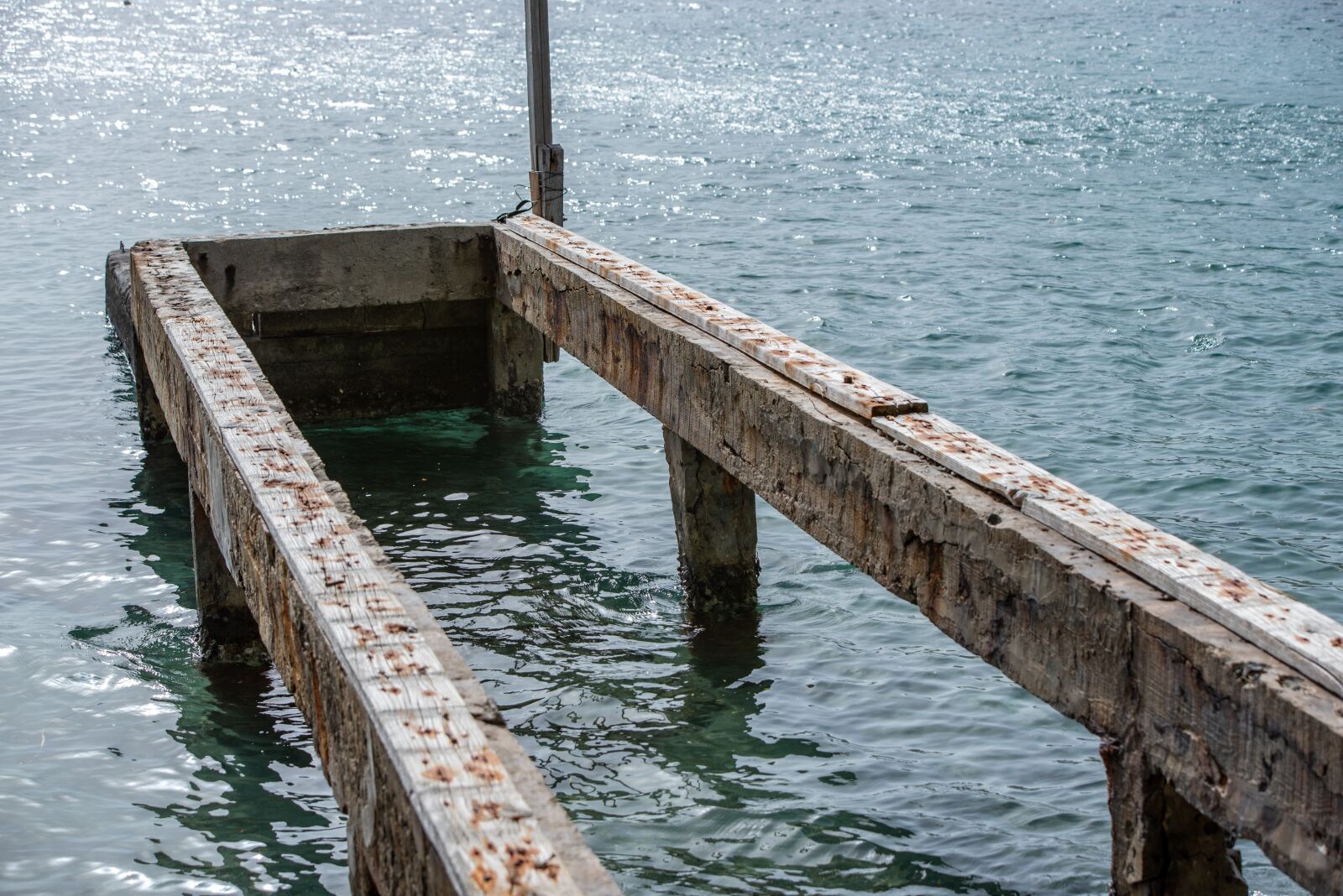 Nikon D750 sample photo. Pier, ocean, water photography