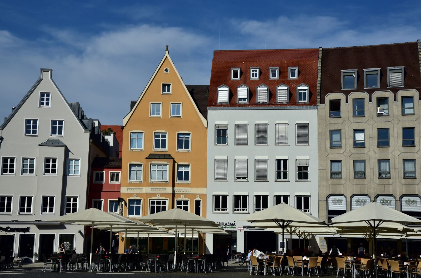 Nikon D750 sample photo. Town hall square, augsburg photography