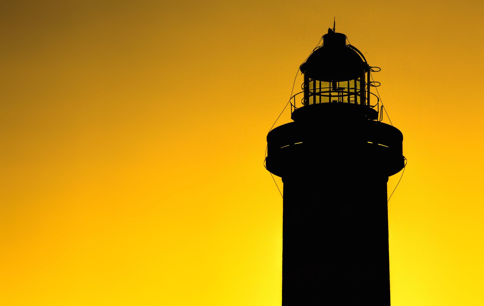 Canon EF 70-300mm F4-5.6 IS USM sample photo. Lighthouse, silhouette, evening photography