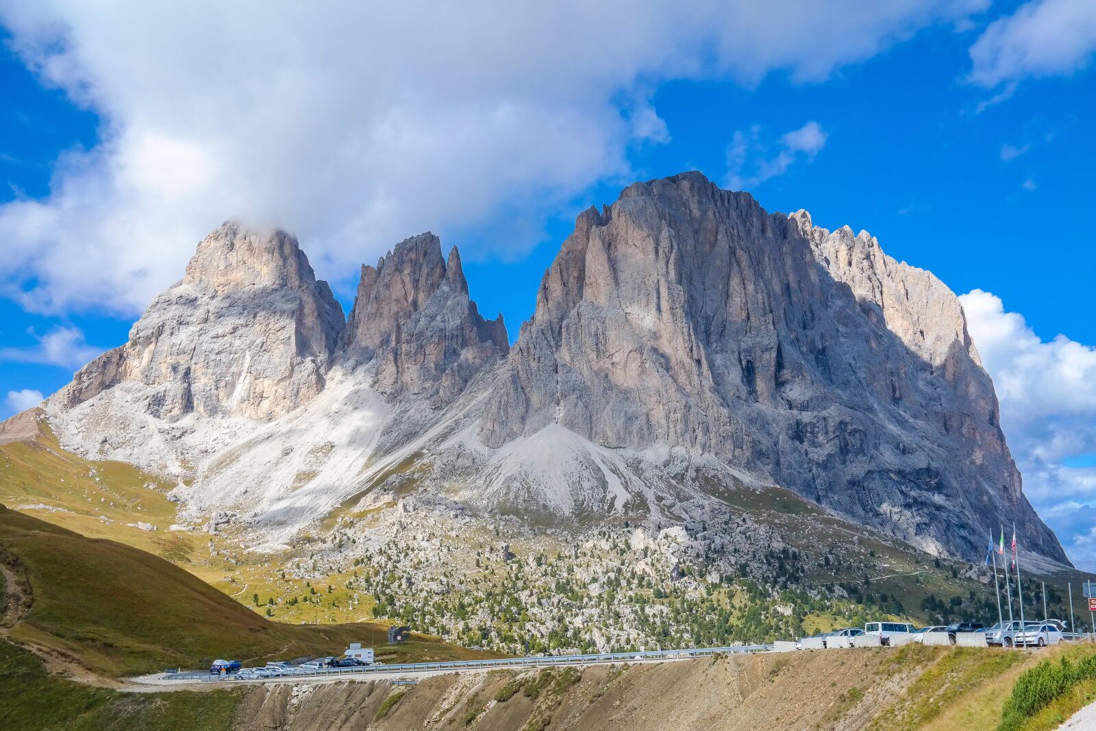 Samsung NX300 sample photo. Dolomites, sassolungo, plattkofel photography