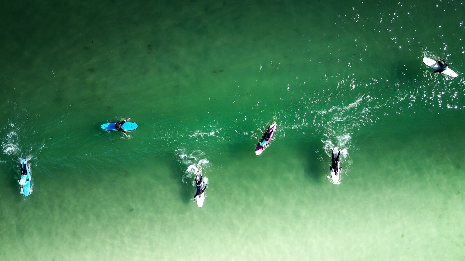 DJI FC220 sample photo. Sunset, surfer, surfing photography