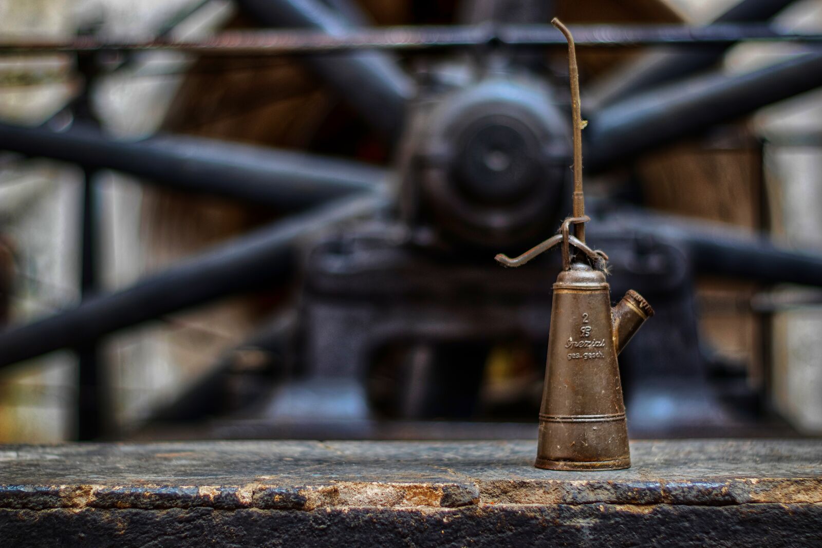 Canon EOS 80D sample photo. Old, industry, equipment photography