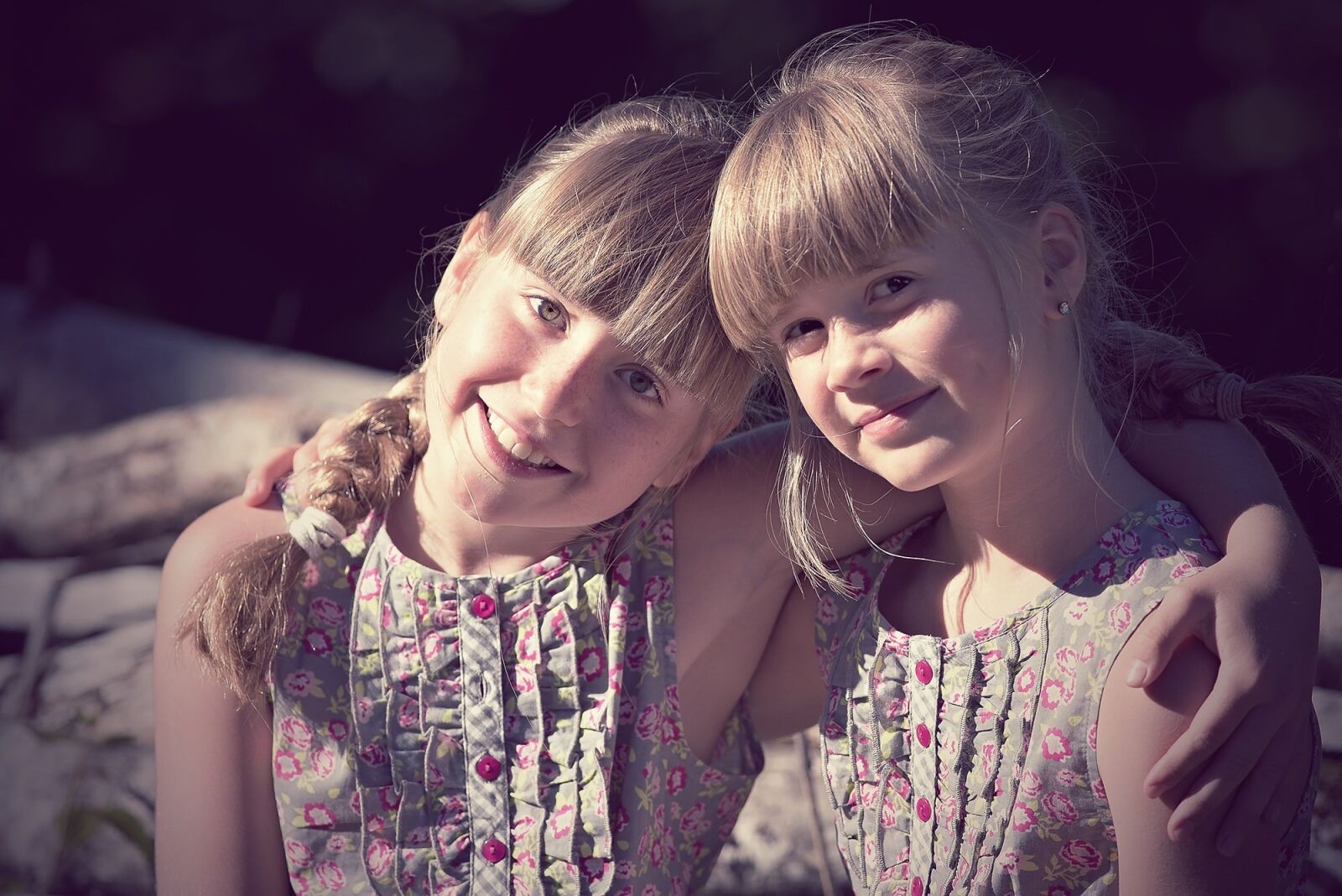 Nikon D750 sample photo. Children, girl, brothers and photography