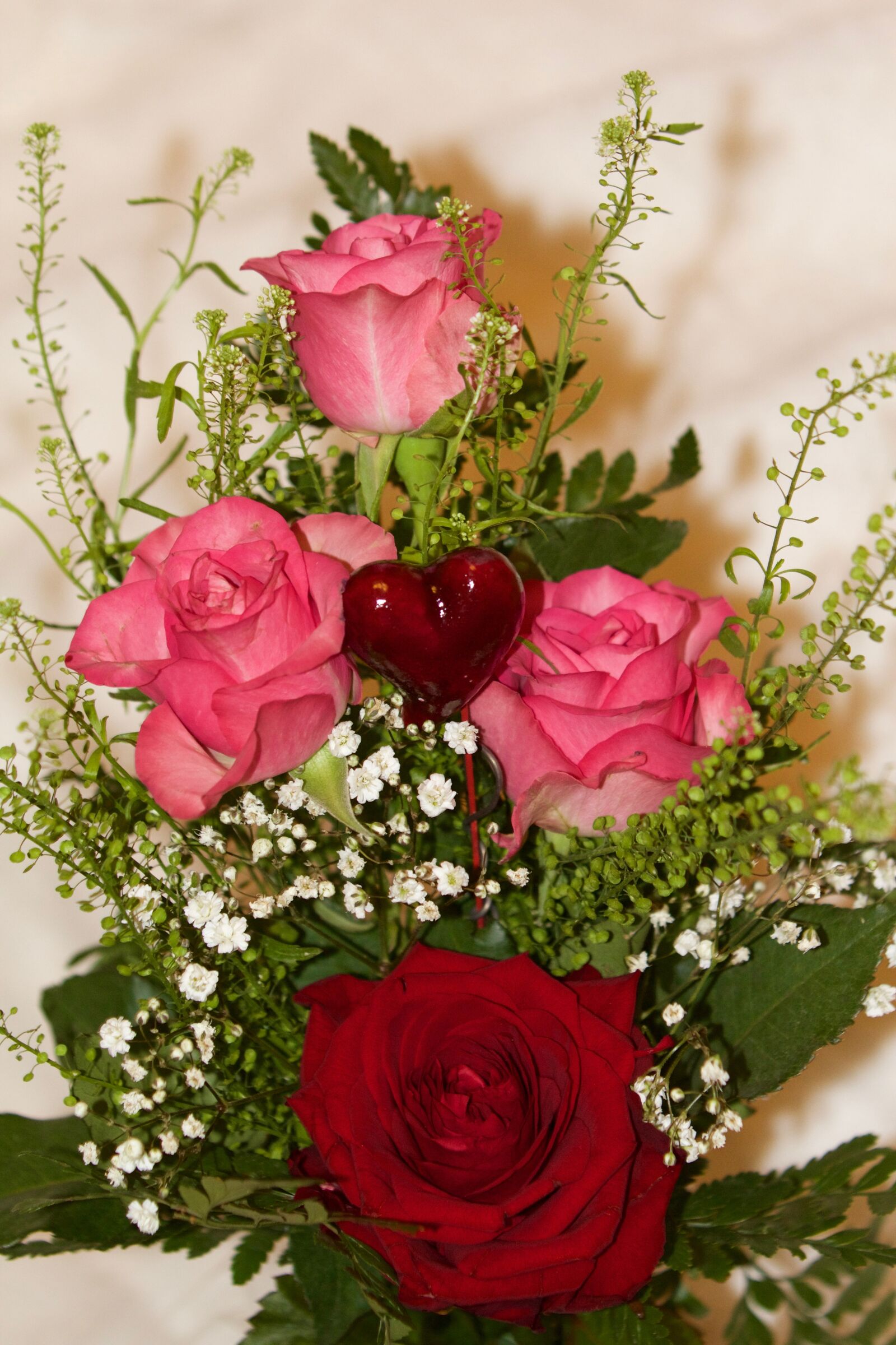 Canon EOS 60D + Canon EF 70-200mm F2.8L IS II USM sample photo. Valentine, roses, heart photography