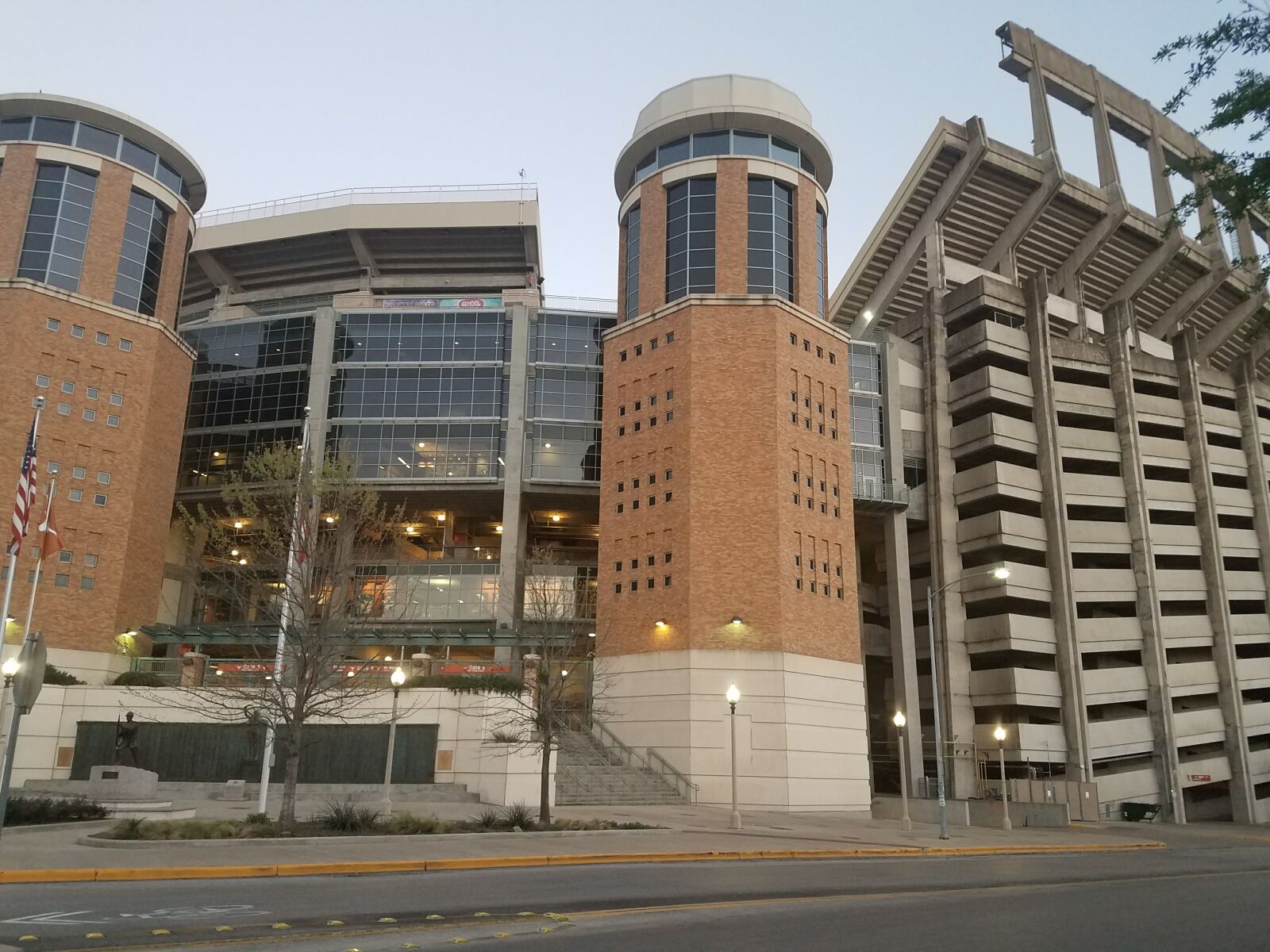 Samsung Galaxy S7 Edge sample photo. Stadium, texas, university photography