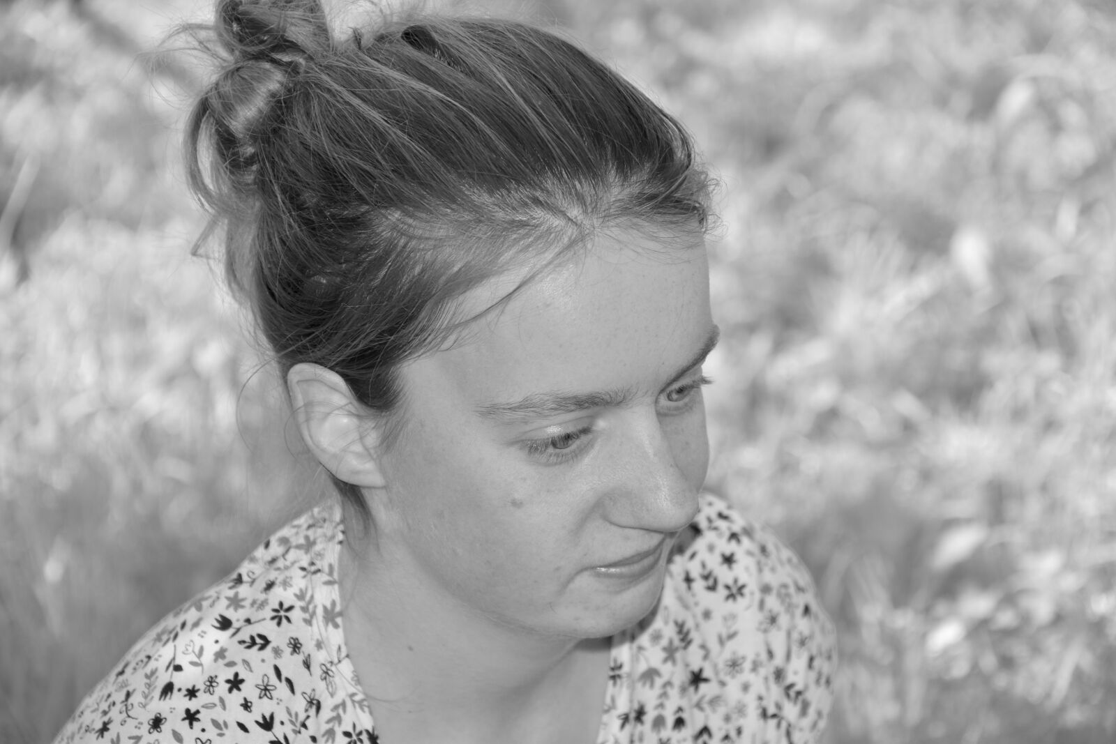 Nikon D5600 sample photo. Girl, portrait, black and photography