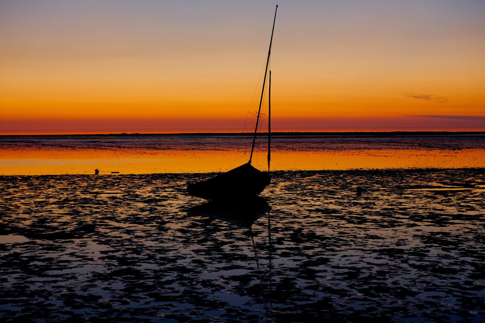 Fujifilm X-T20 sample photo. North sea, ebb, abendstimmung photography