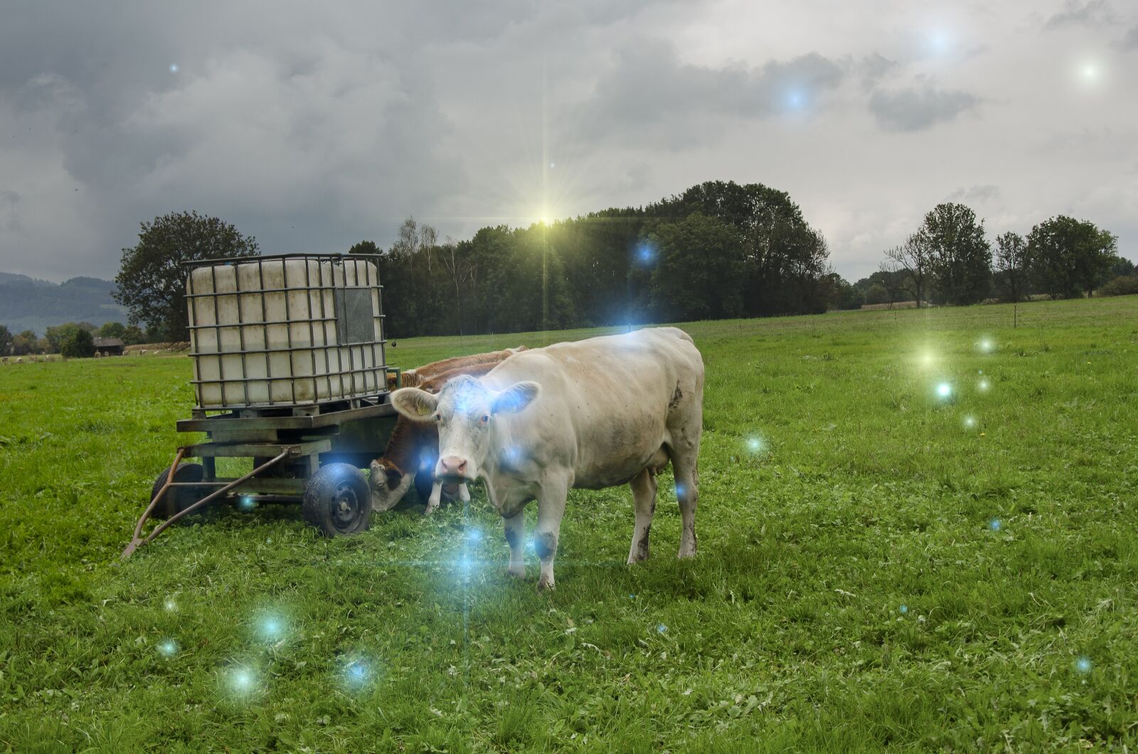 Nikon D7000 sample photo. Cow, farm, farmer photography