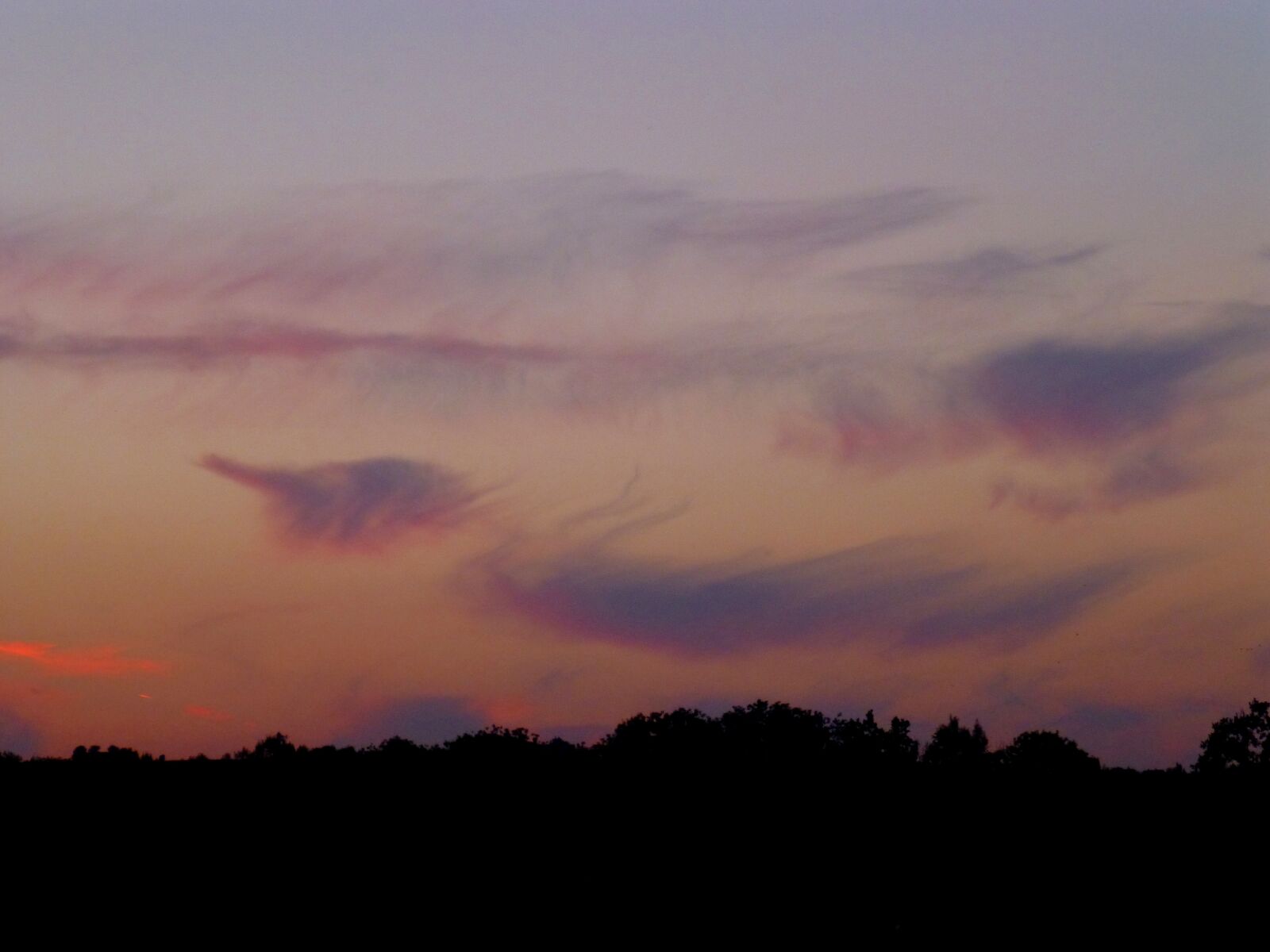 Panasonic DMC-TZ31 sample photo. Nature, evening sky, cloud photography