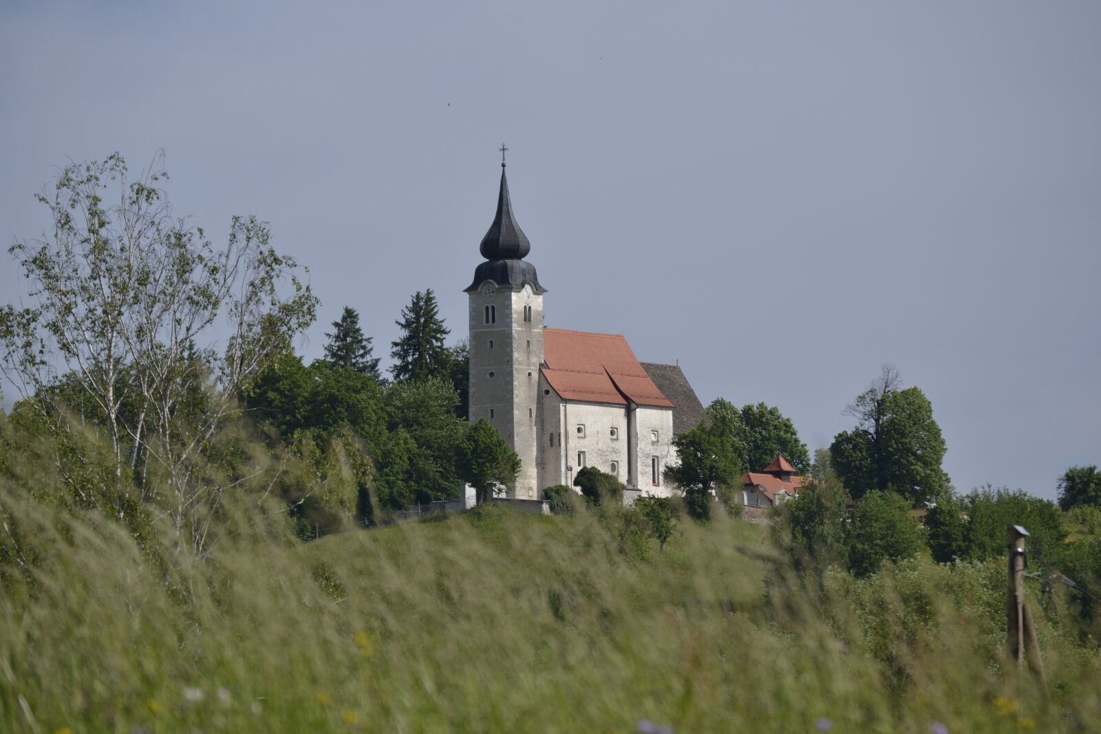 Nikon D3100 sample photo. Church, slovenia, architecture photography