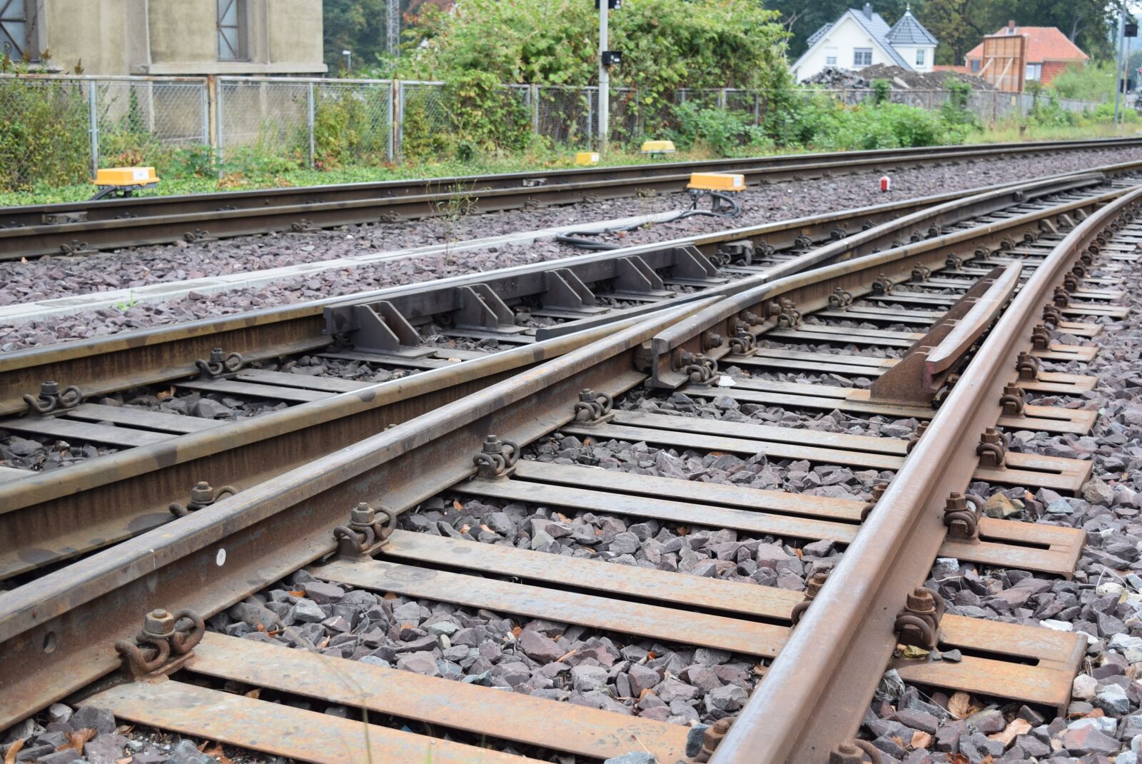 Nikon D3300 sample photo. Gleise, train, rails photography