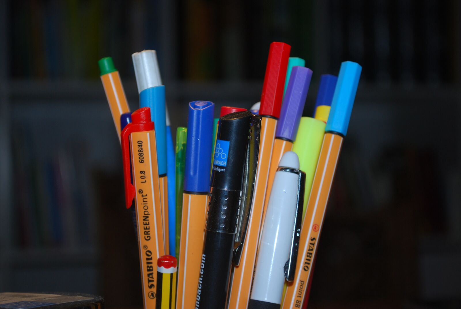 Nikon D60 sample photo. Education, pencil, school photography