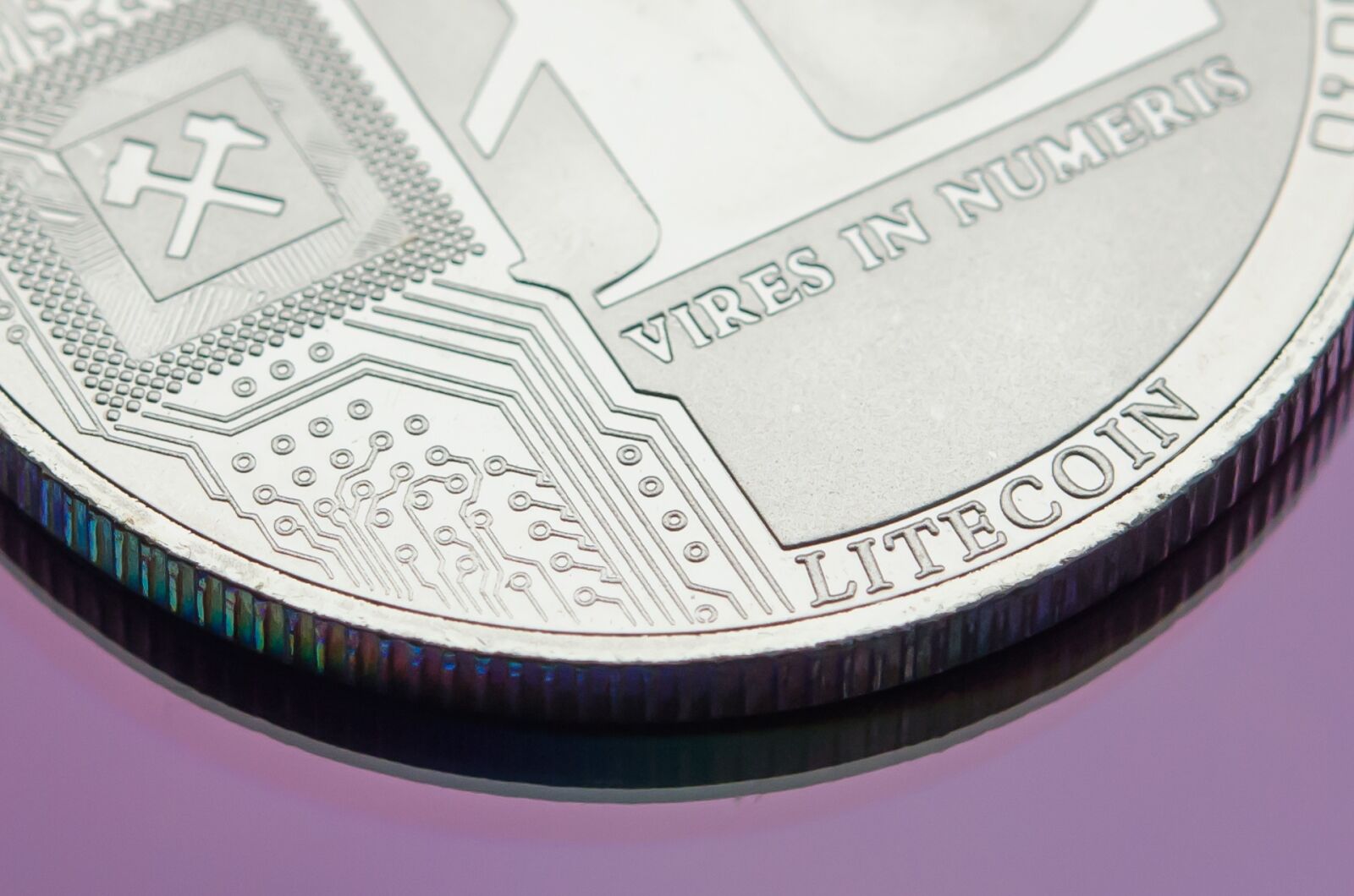 Nikon D5100 sample photo. Litecoin, cryptocurrency, currency photography