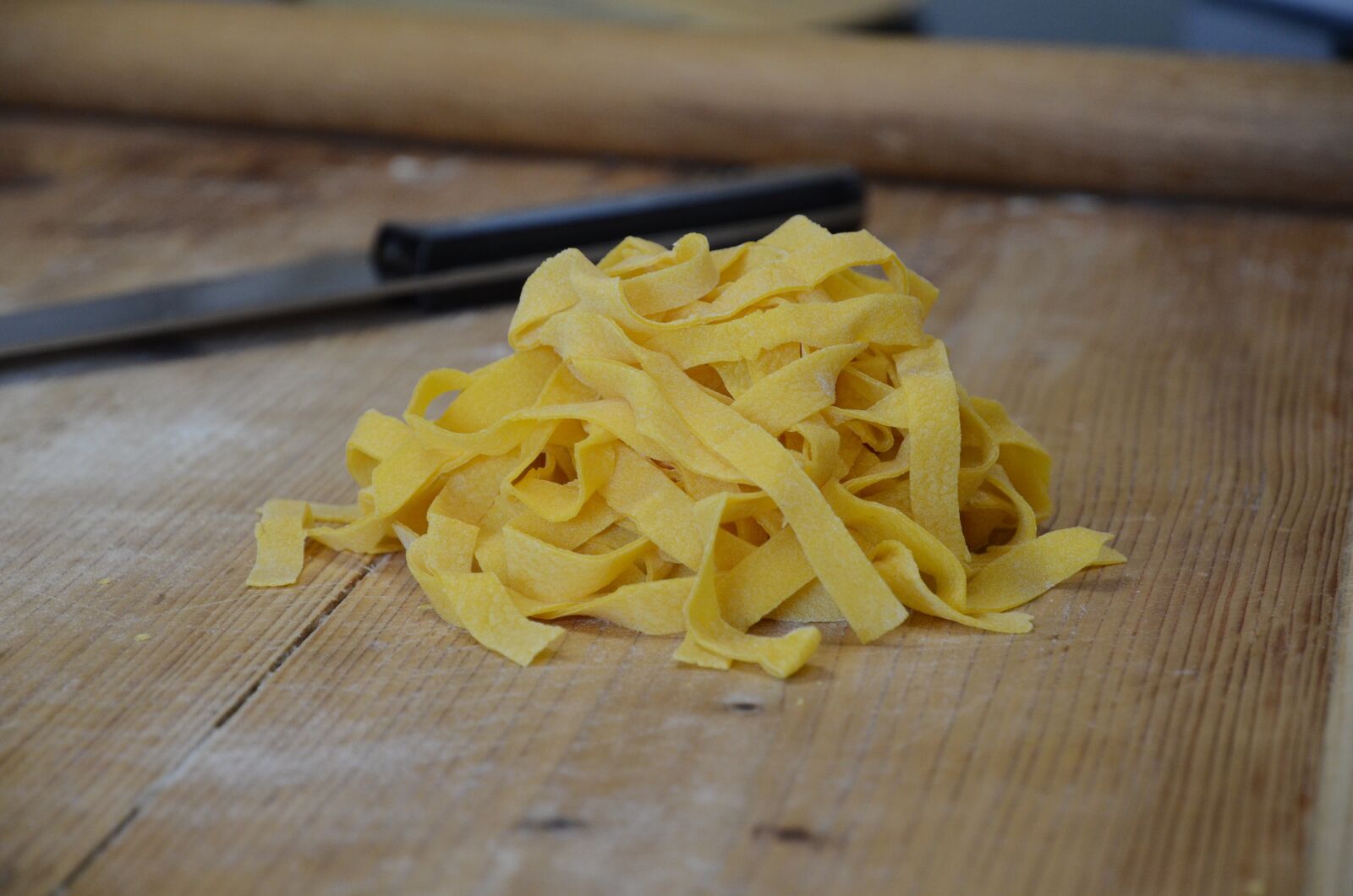 Nikon D7000 sample photo. Fettuccine, noodles, spaghetti photography