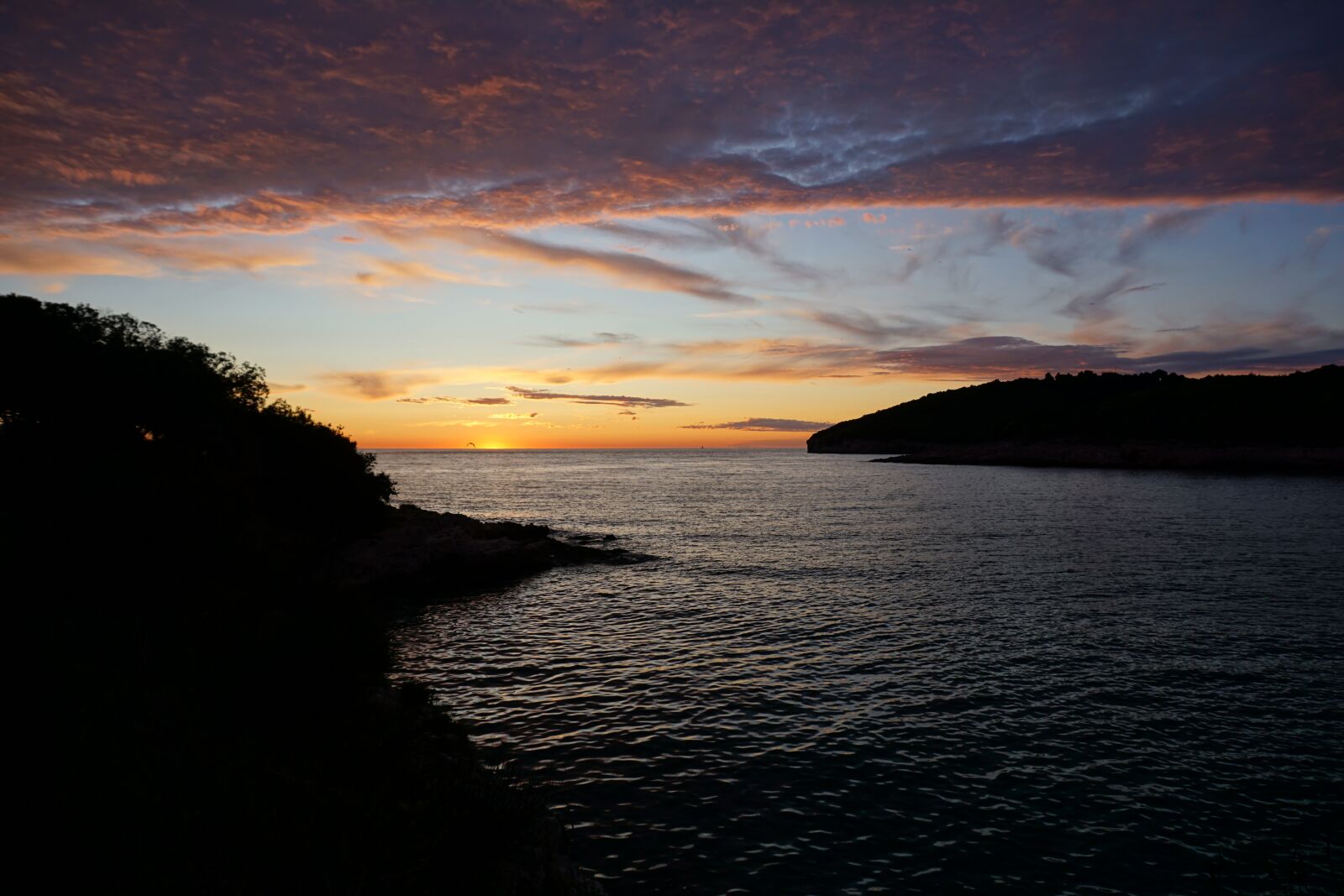 Sony E 16-50mm F3.5-5.6 PZ OSS sample photo. Sunset, croatia, landscape photography