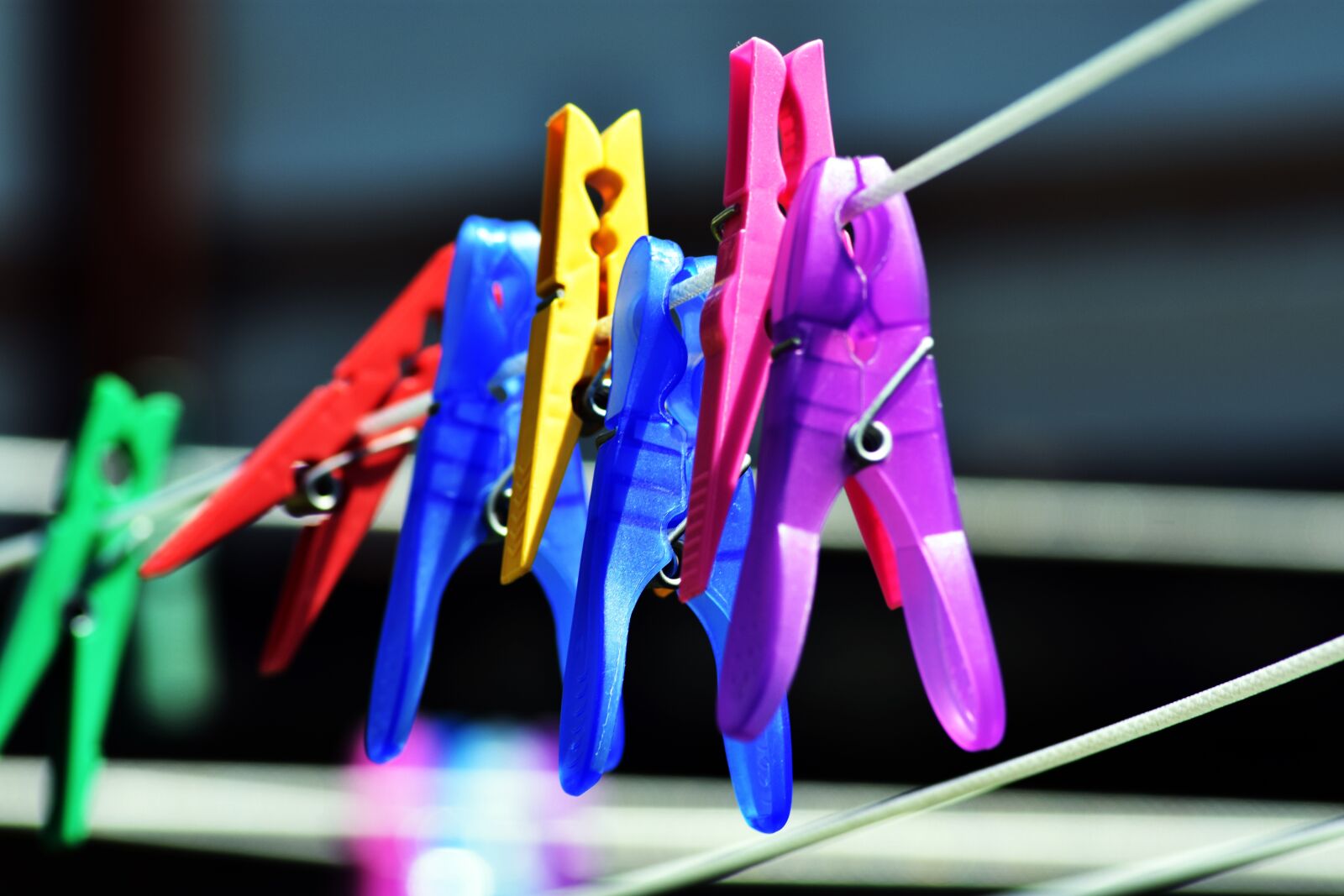 Nikon D3400 sample photo. Clothespin, drying, dress photography