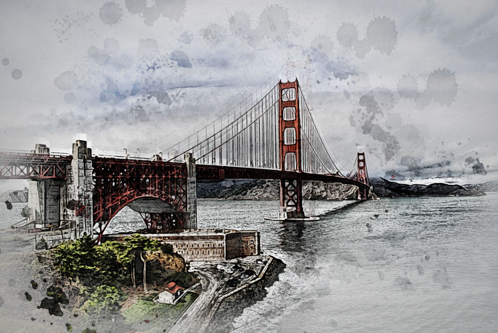 Nikon D80 sample photo. San francisco, golden gate photography