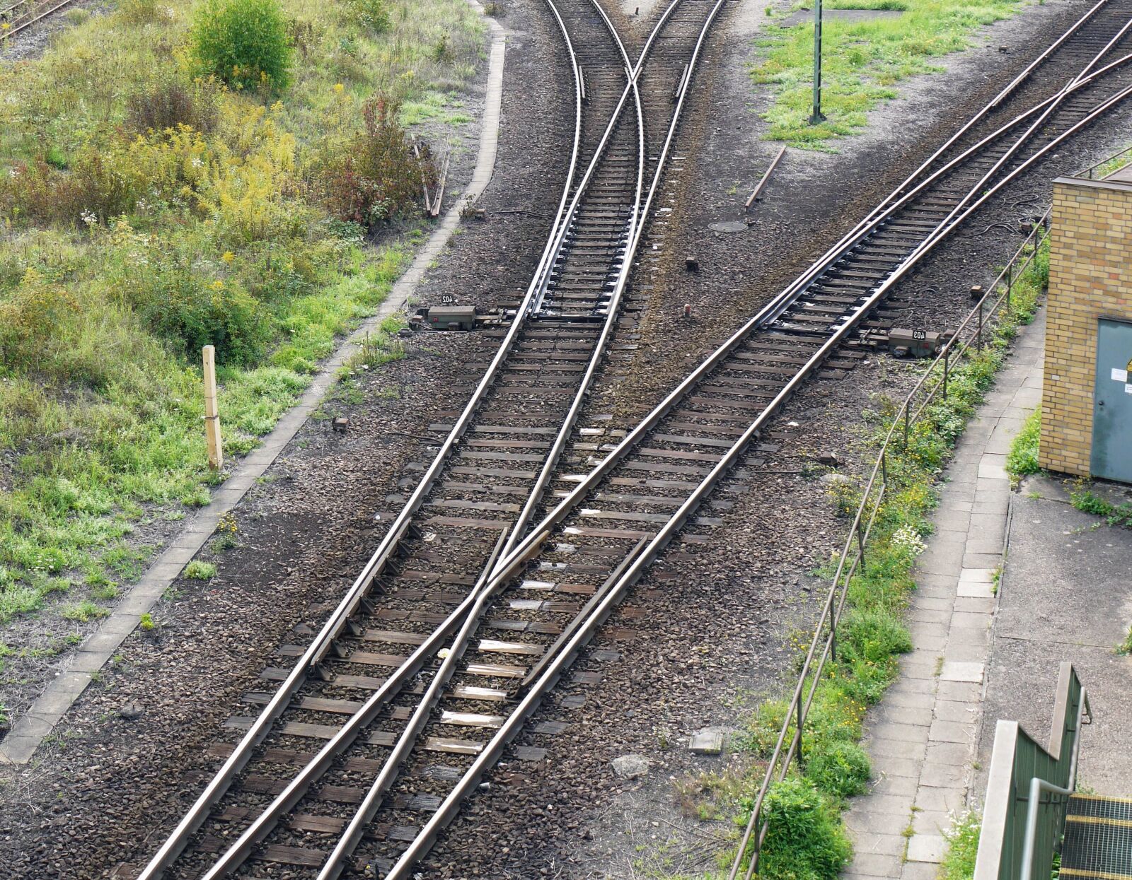 Panasonic Lumix DMC-G1 sample photo. Railway, transportation, railroad, train photography