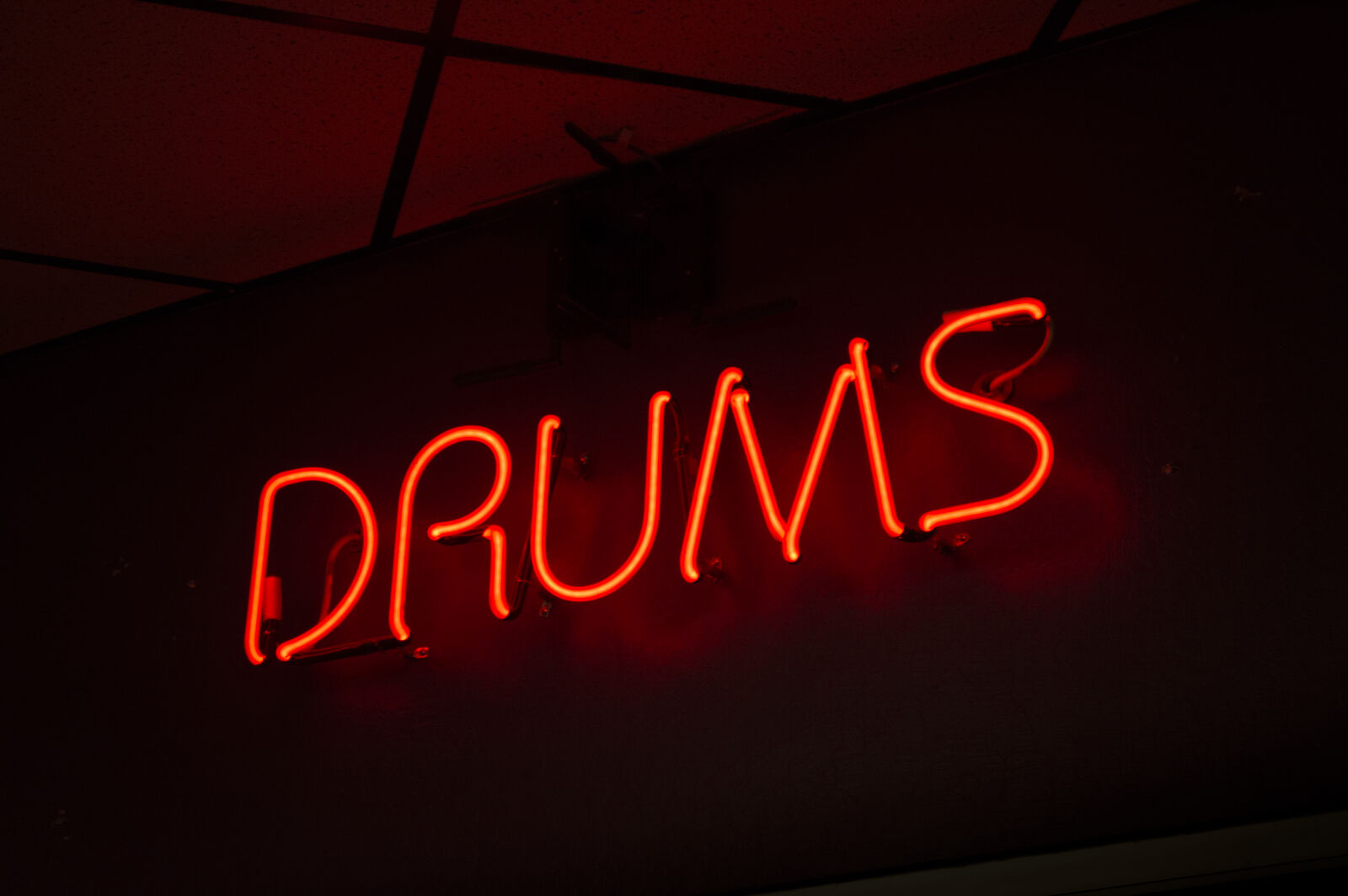 Nikon D3200 sample photo. Drummer, drums, light, lights photography
