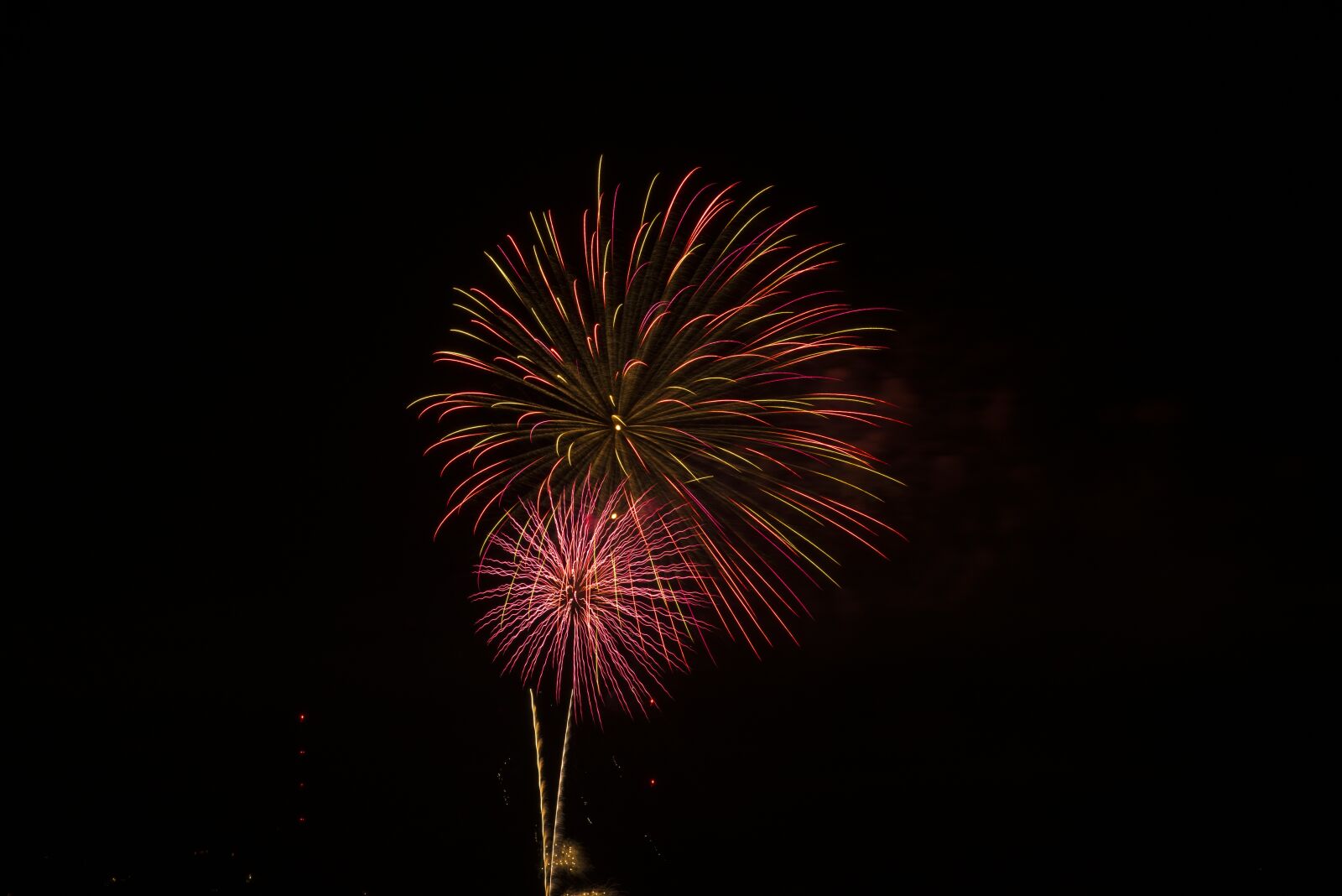 Nikon D810 sample photo. Fireworks, 4th of july photography