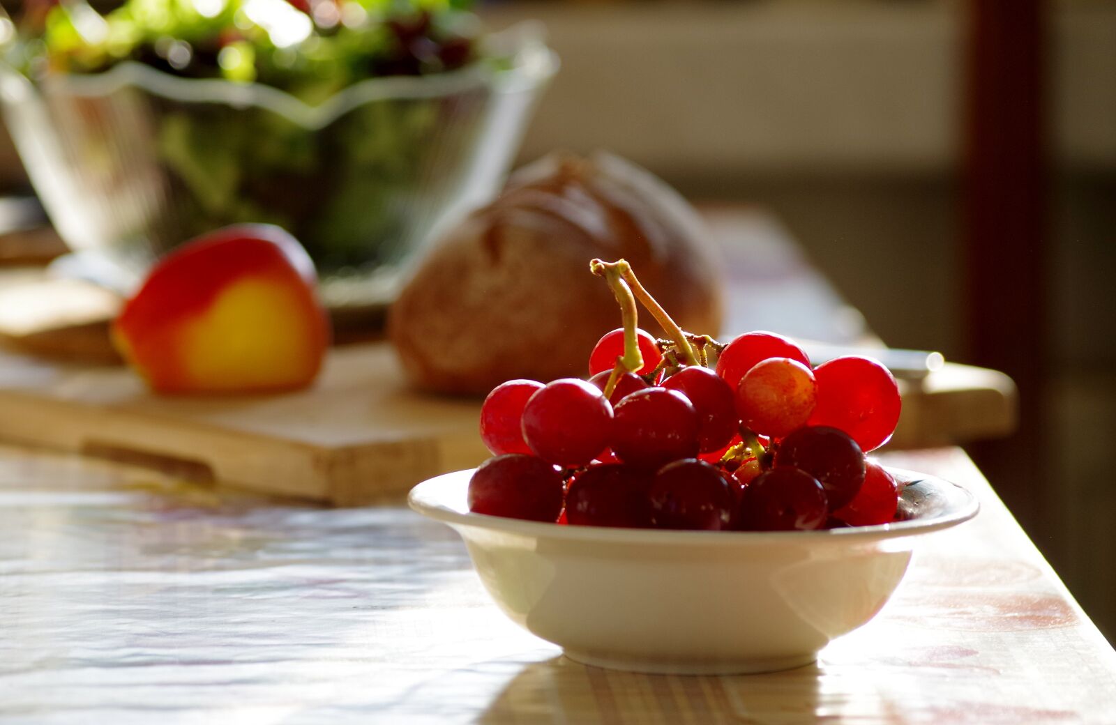 Pentax K-30 sample photo. Grapes, healthy, nutrition photography