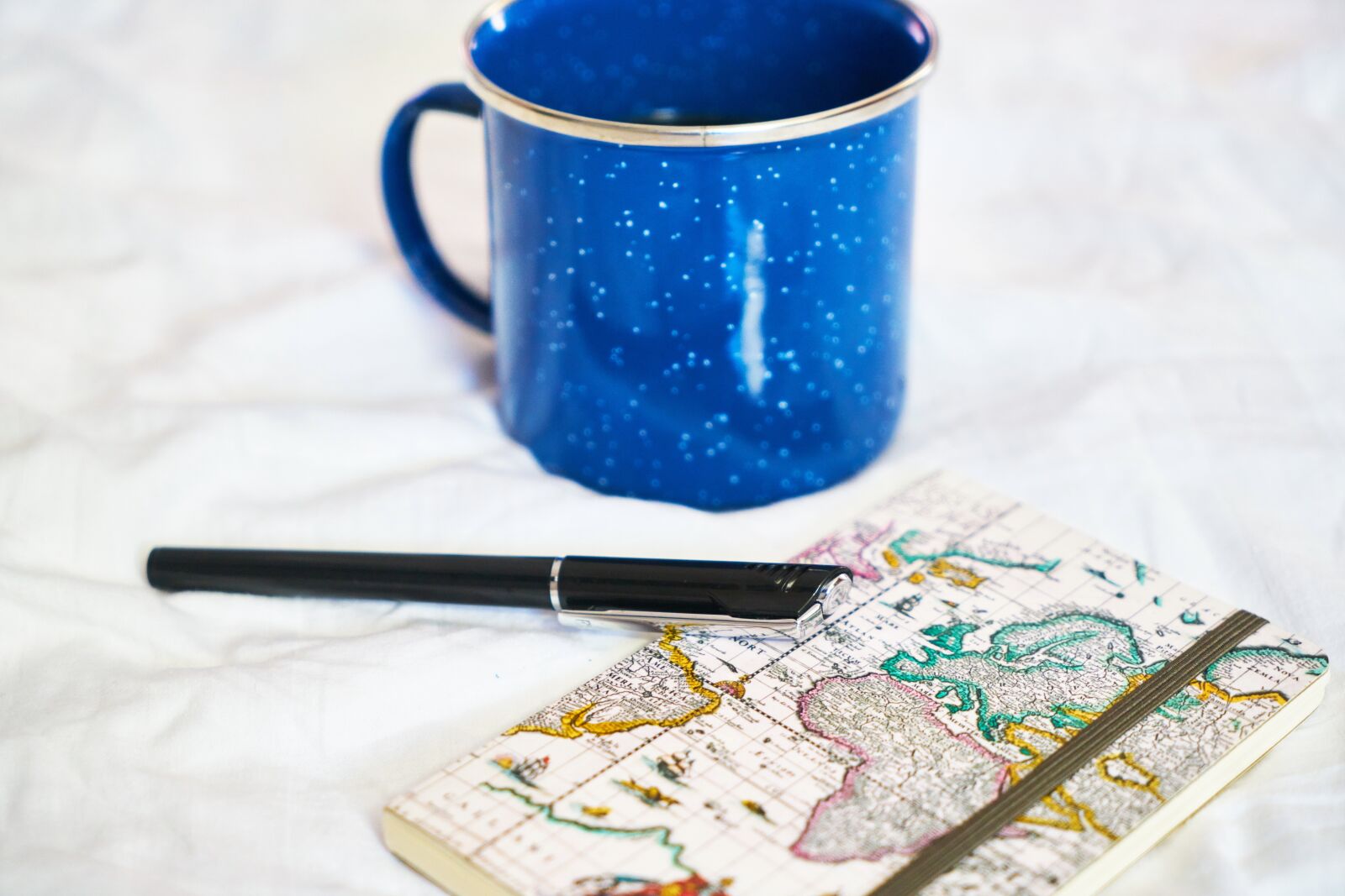 Sony a7R II sample photo. Cup, blue, coffee photography