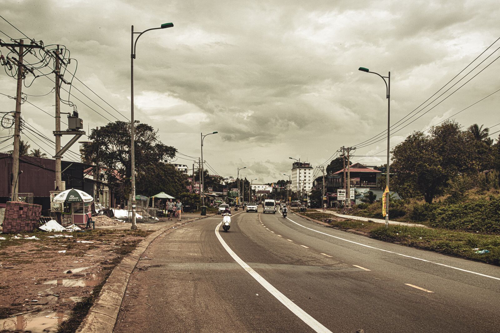 Canon EOS 80D sample photo. Way, vietnam, road photography