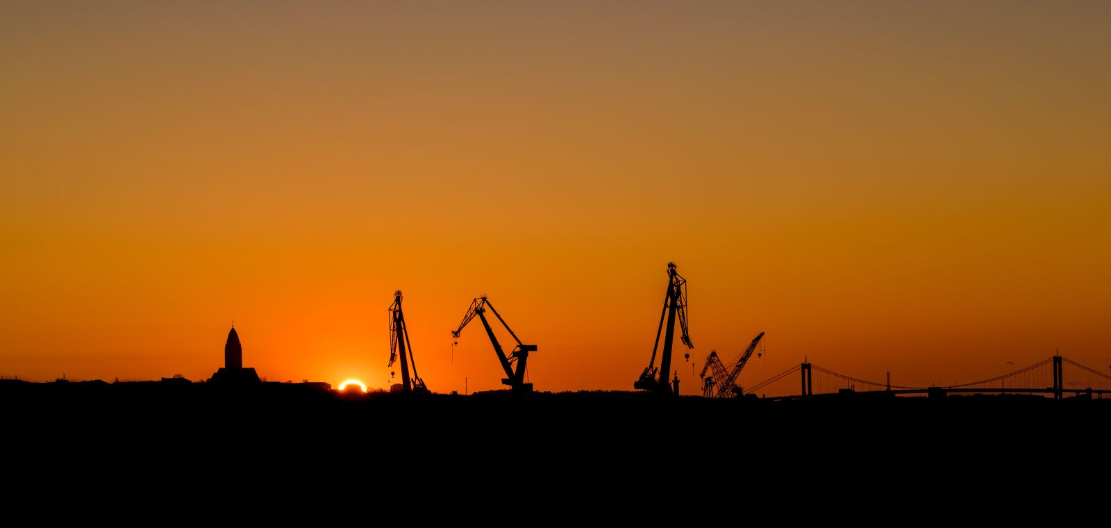 Nikon D610 sample photo. Gothenburg, sunset, orange photography