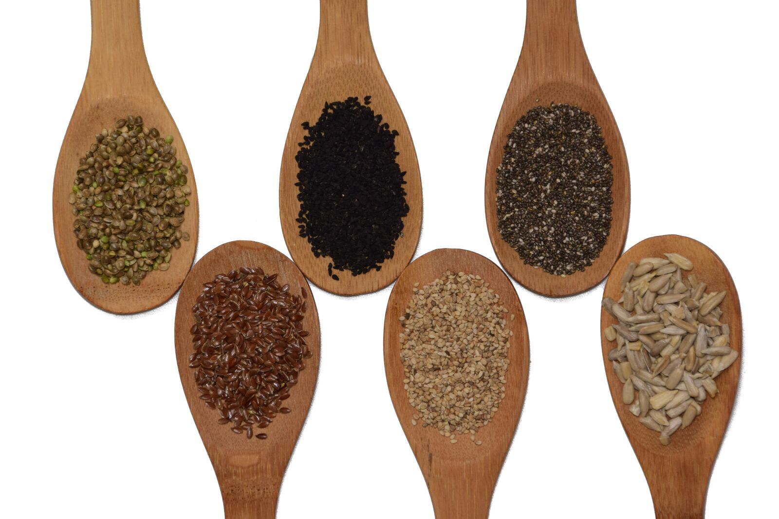 Nikon D3300 sample photo. Seeds, sunflower seeds, chia photography