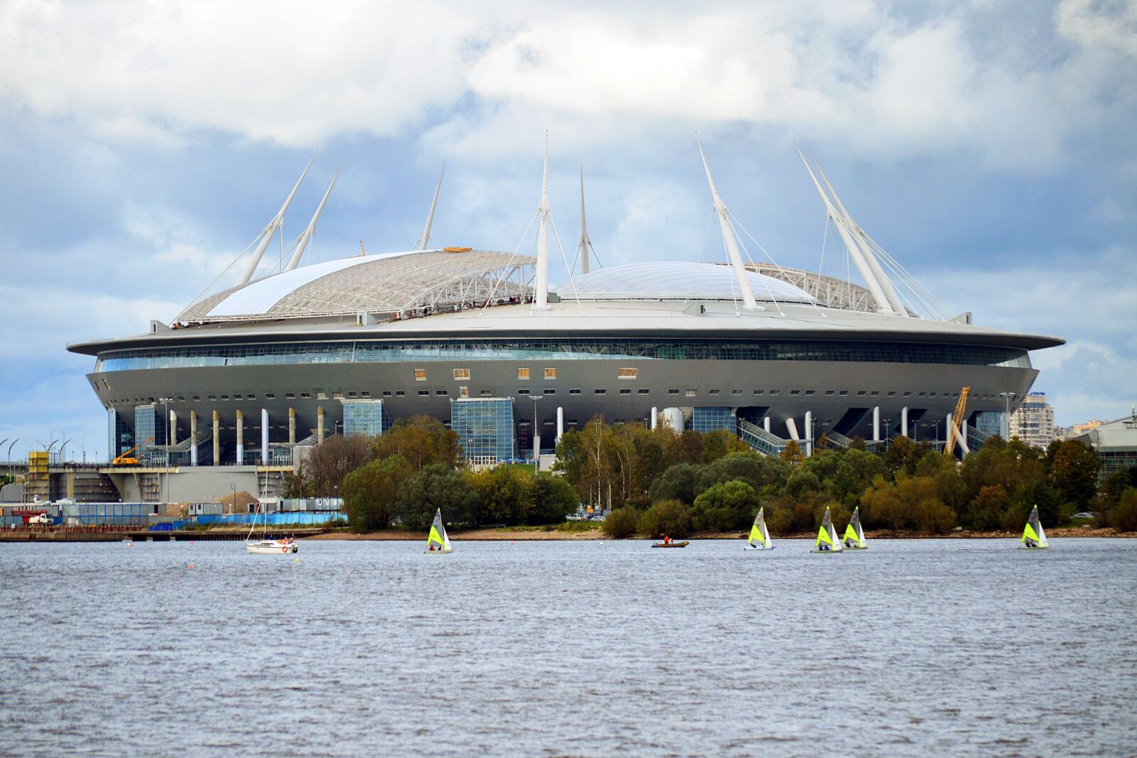 Nikon D3200 sample photo. Saint petersburg, stadium, fifa 2018 photography