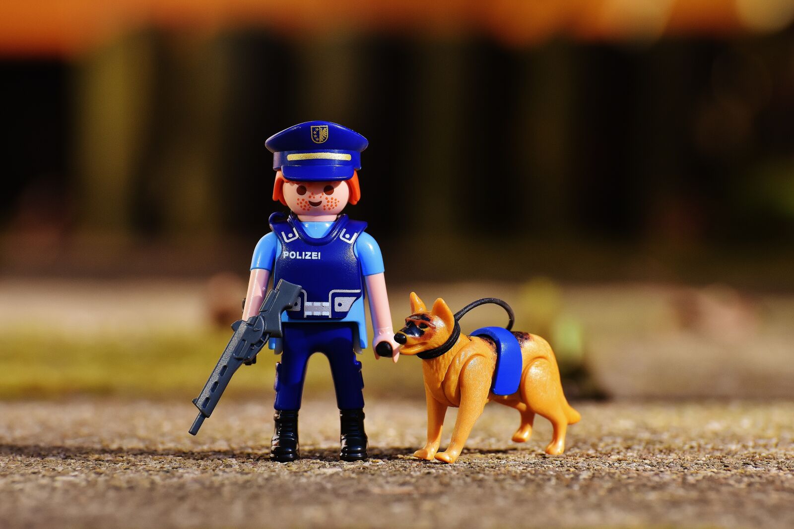 Nikon D7200 sample photo. Police, dog, dog guide photography