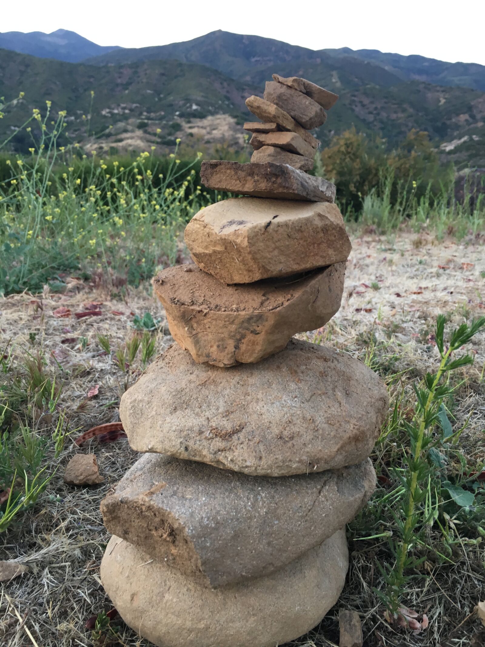 Apple iPhone 6s sample photo. Rock sculpture, peace, creativity photography