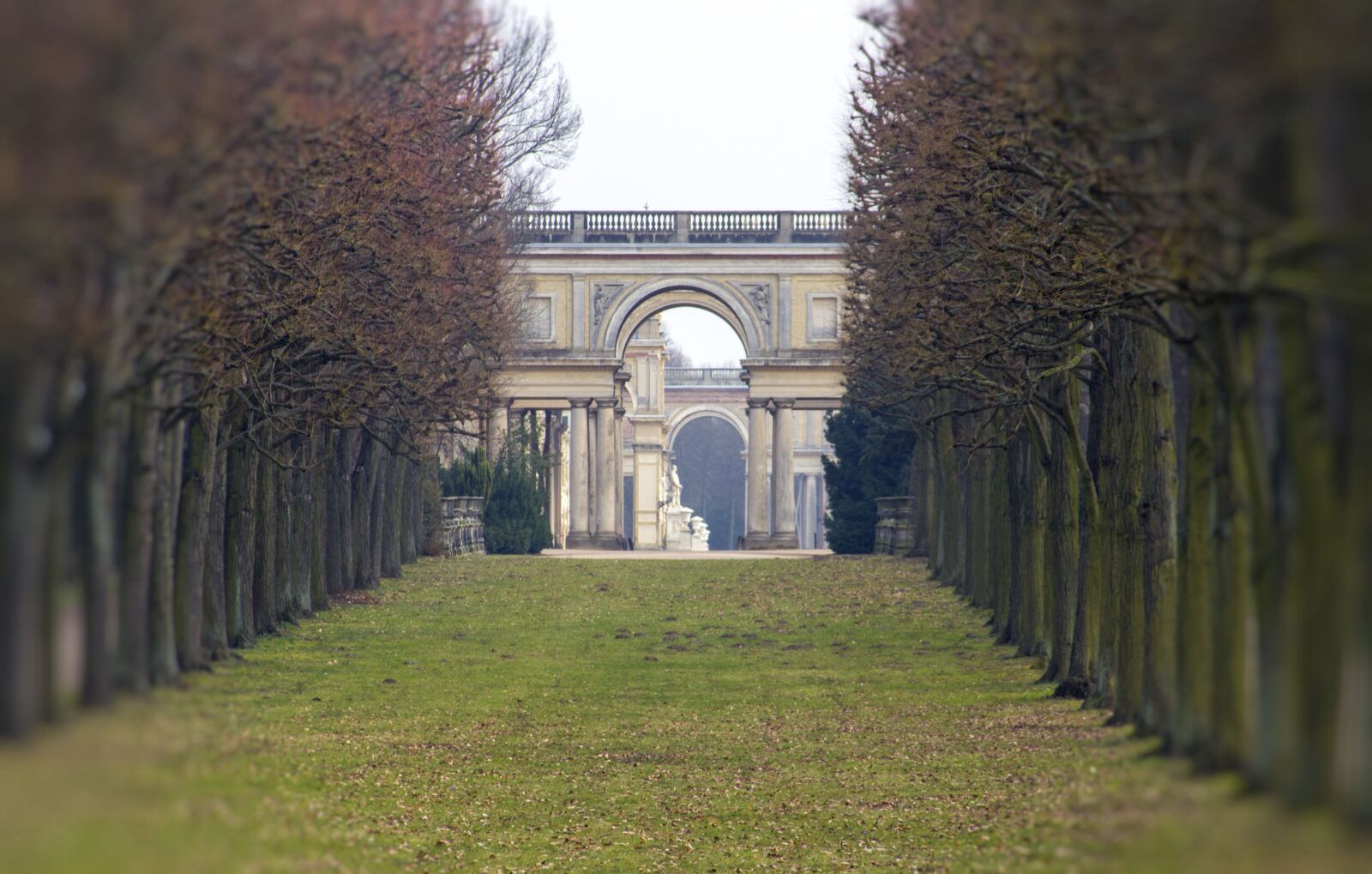 Canon EOS 600D (Rebel EOS T3i / EOS Kiss X5) sample photo. Sanssouci, castle park, perspective photography