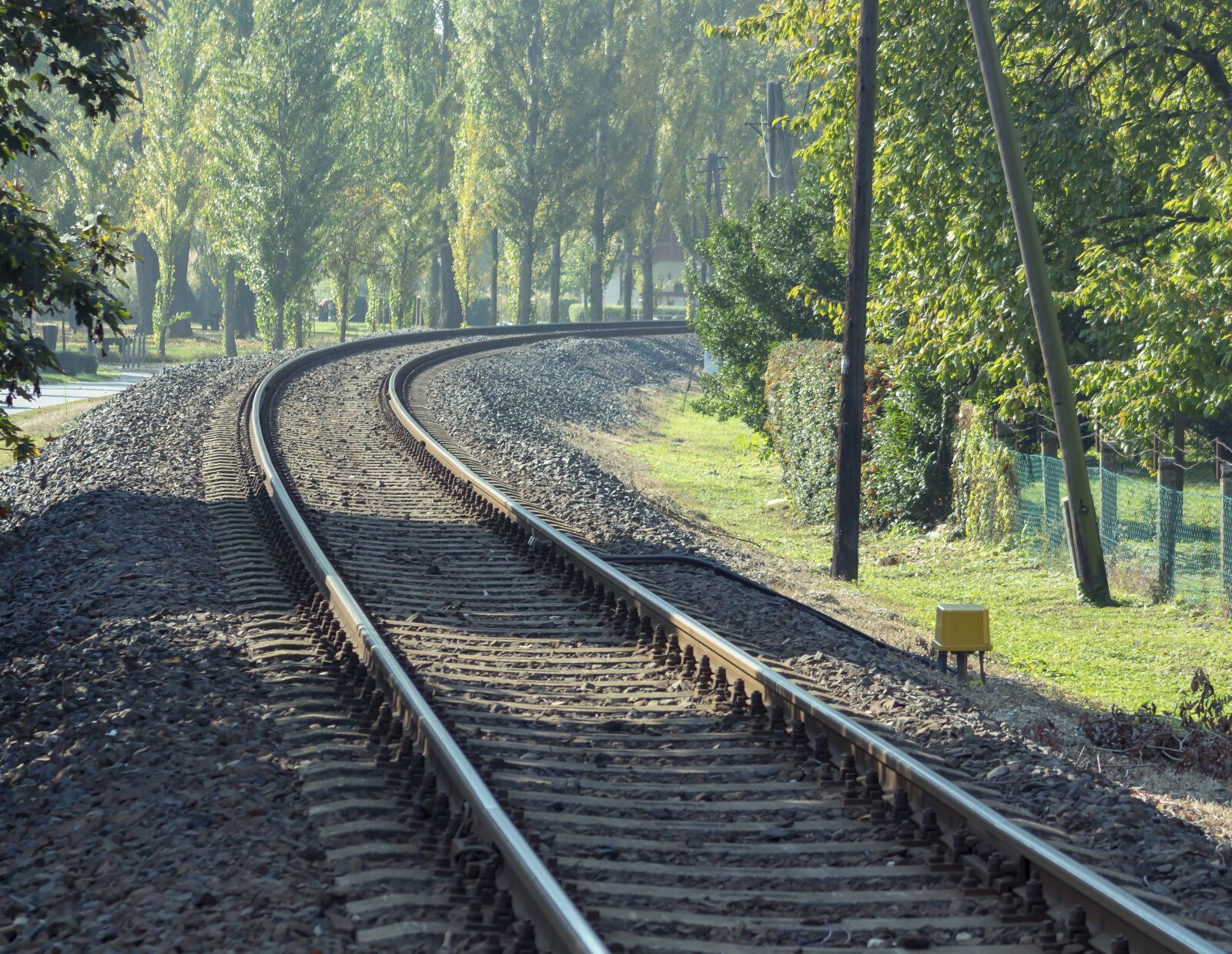 Canon EF75-300mm f/4-5.6 sample photo. Tracks, track, rail photography