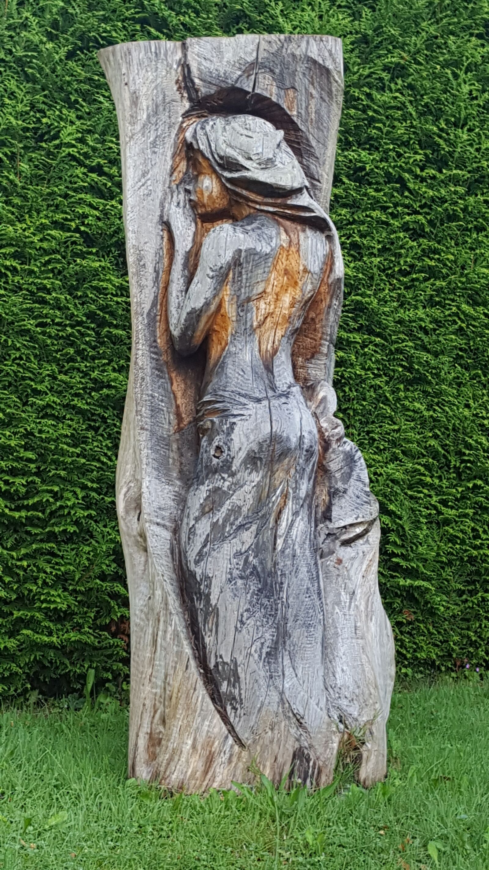 Samsung Galaxy S6 sample photo. Art, sculptor, wood photography