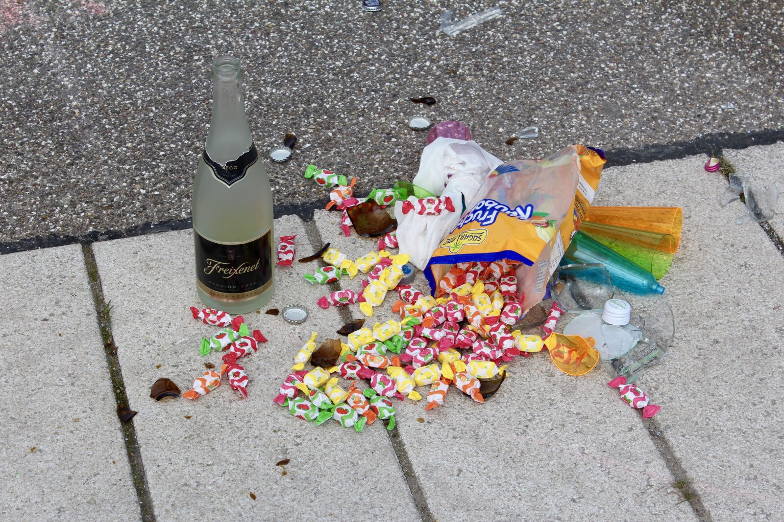 Canon EOS 600D (Rebel EOS T3i / EOS Kiss X5) sample photo. Garbage, party, dirt photography