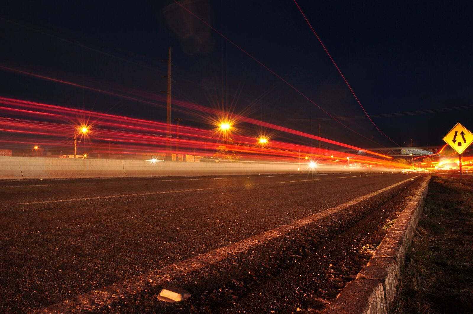 Nikon D90 sample photo. Traffic, night, road photography